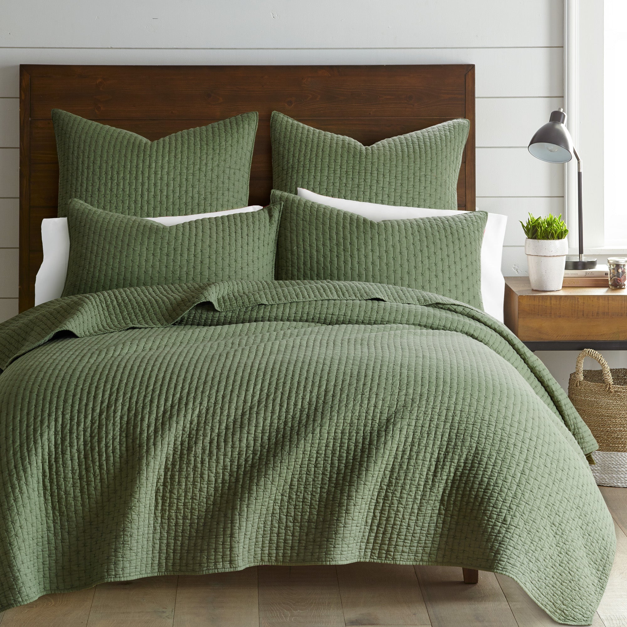 Levtex Home Cross Stitch Quilt Set Quilts