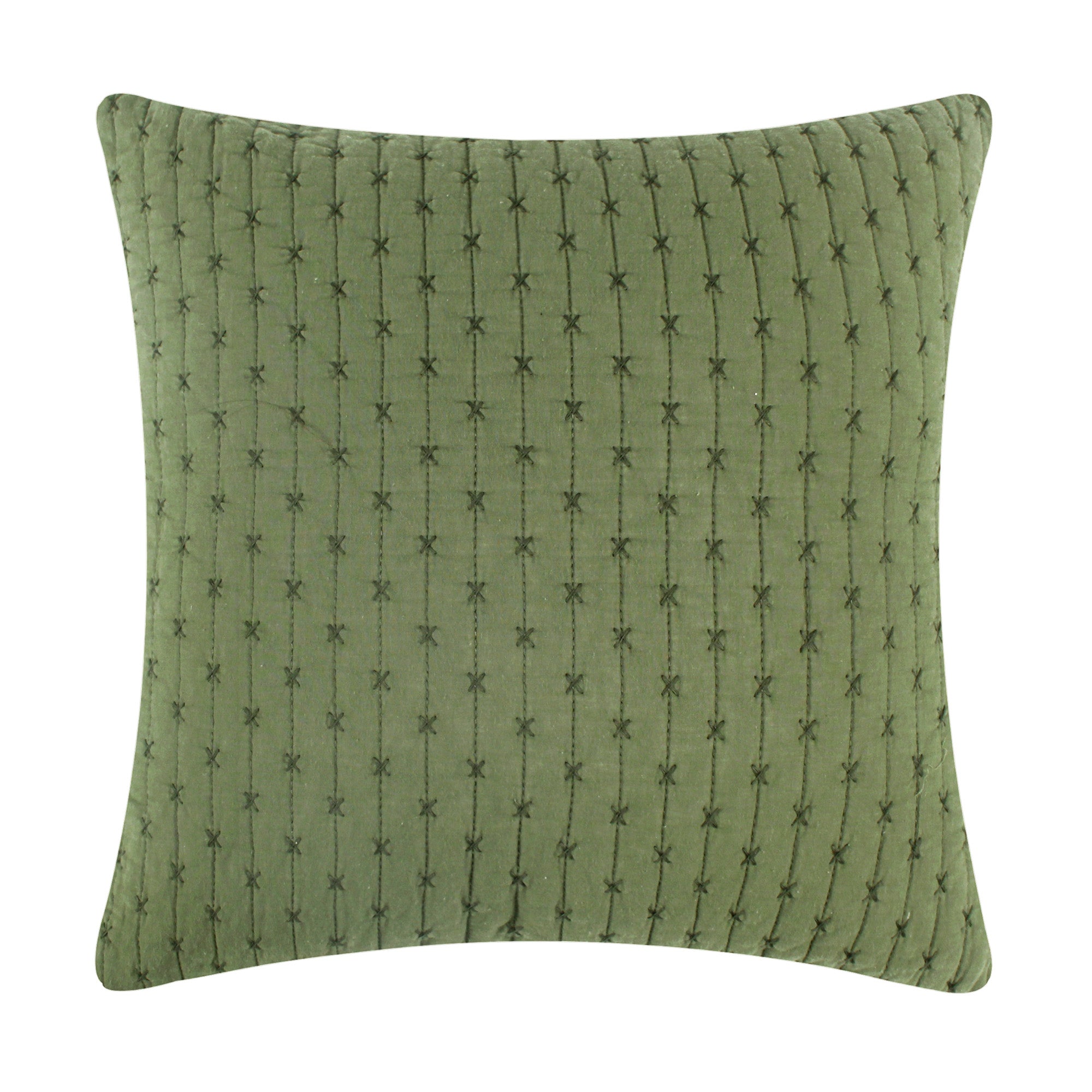 Levtex Home Cross Stitch Square Pillow Decorative Pillows