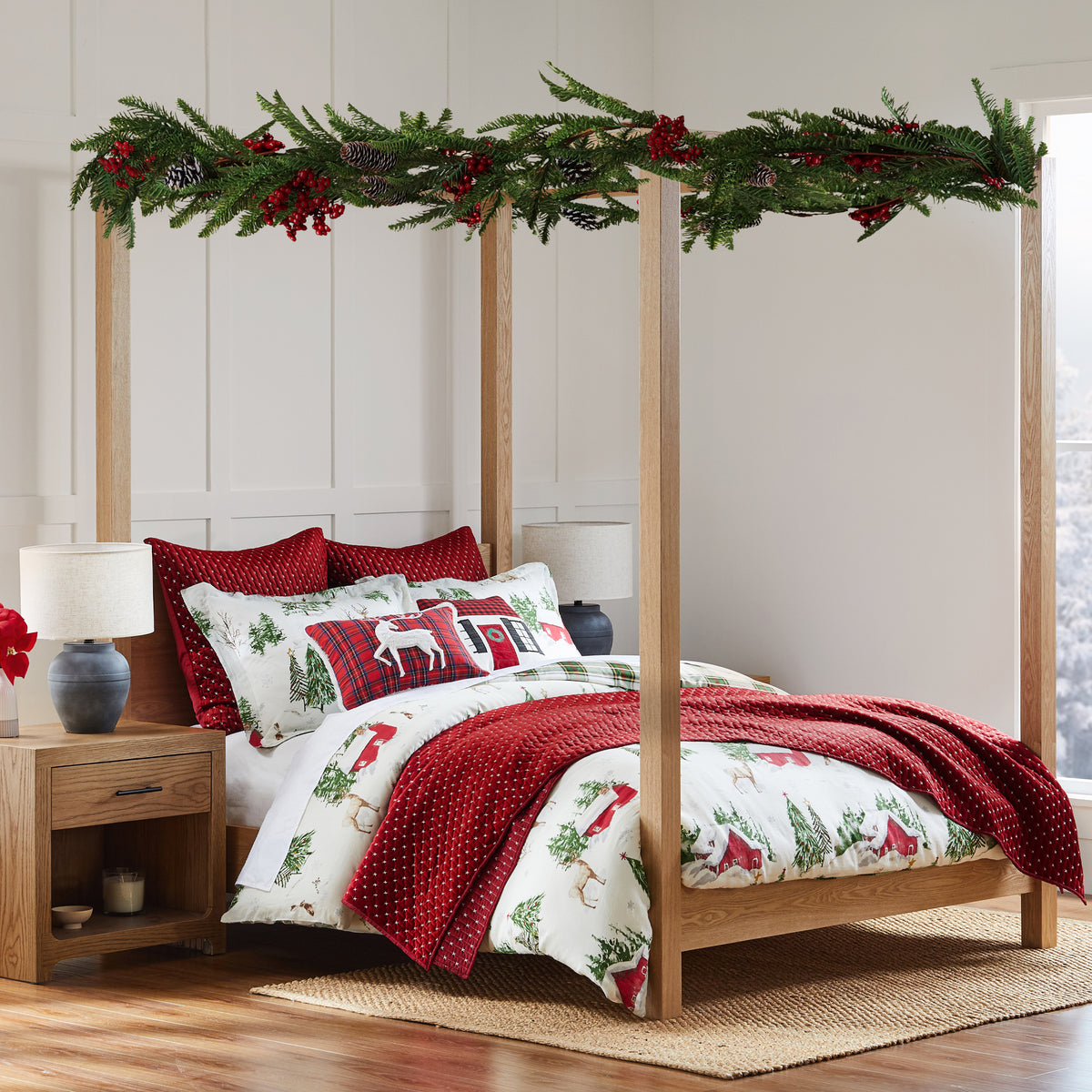 Cross Stitch Quilt Set