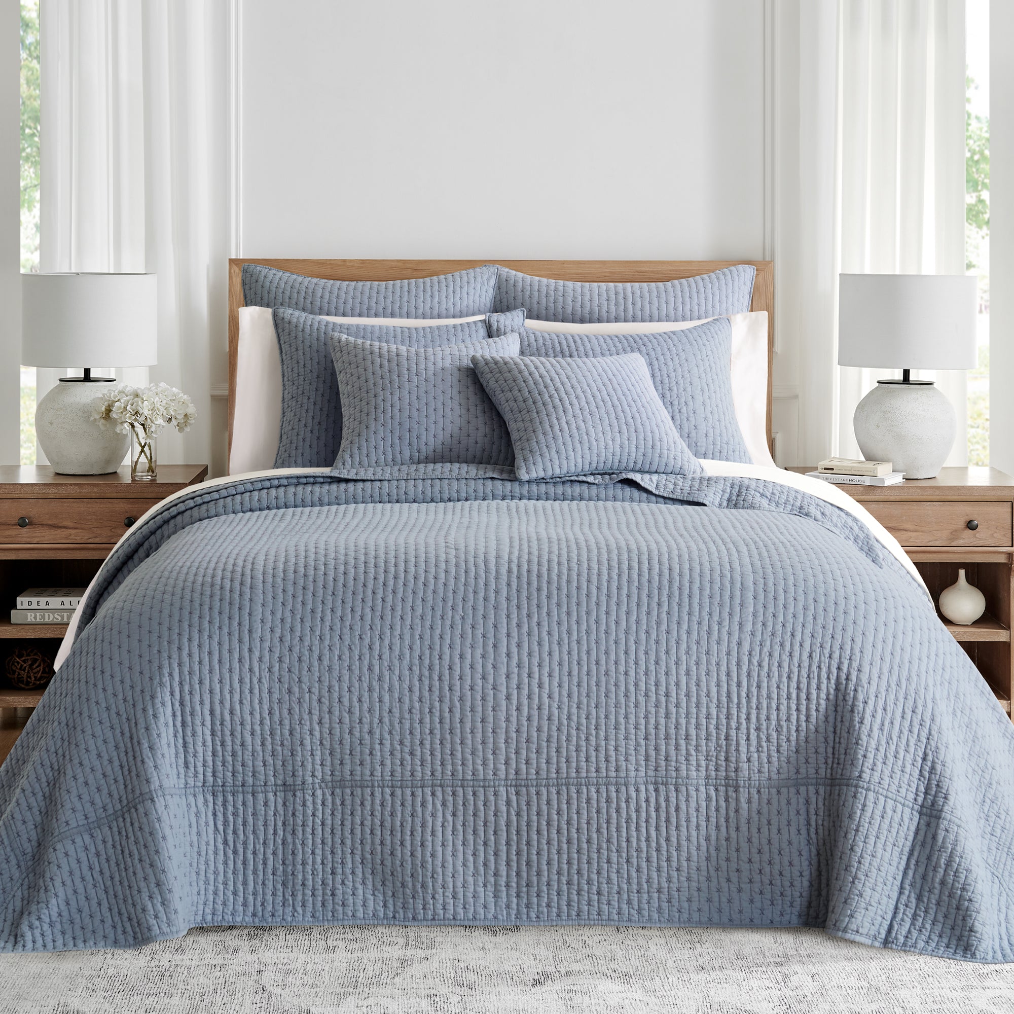 Levtex Home Cross Stitch Bedspread Set Bedspreads