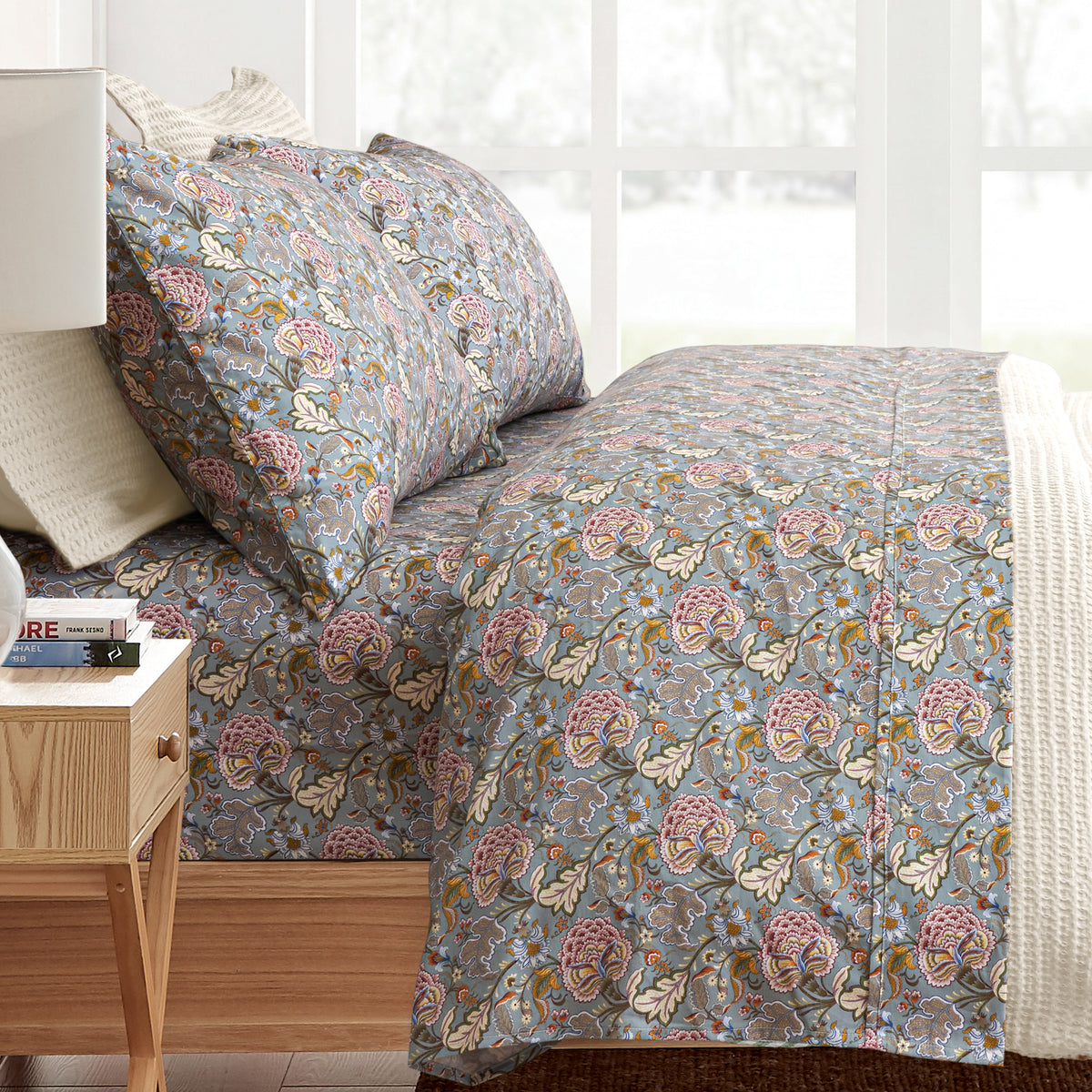Angelica Cotton Sateen Pillowcase Set
