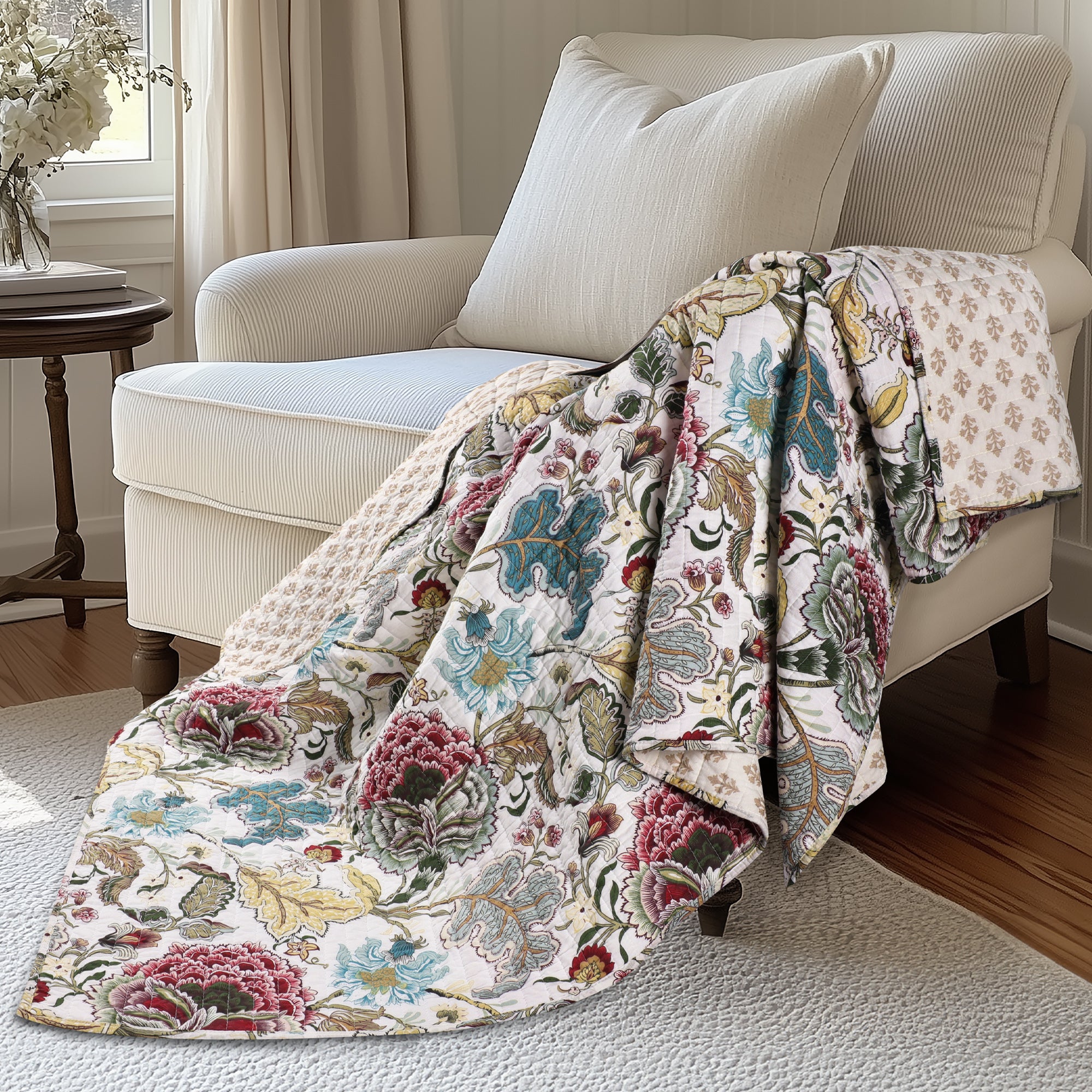 Angelica Quilted Throw