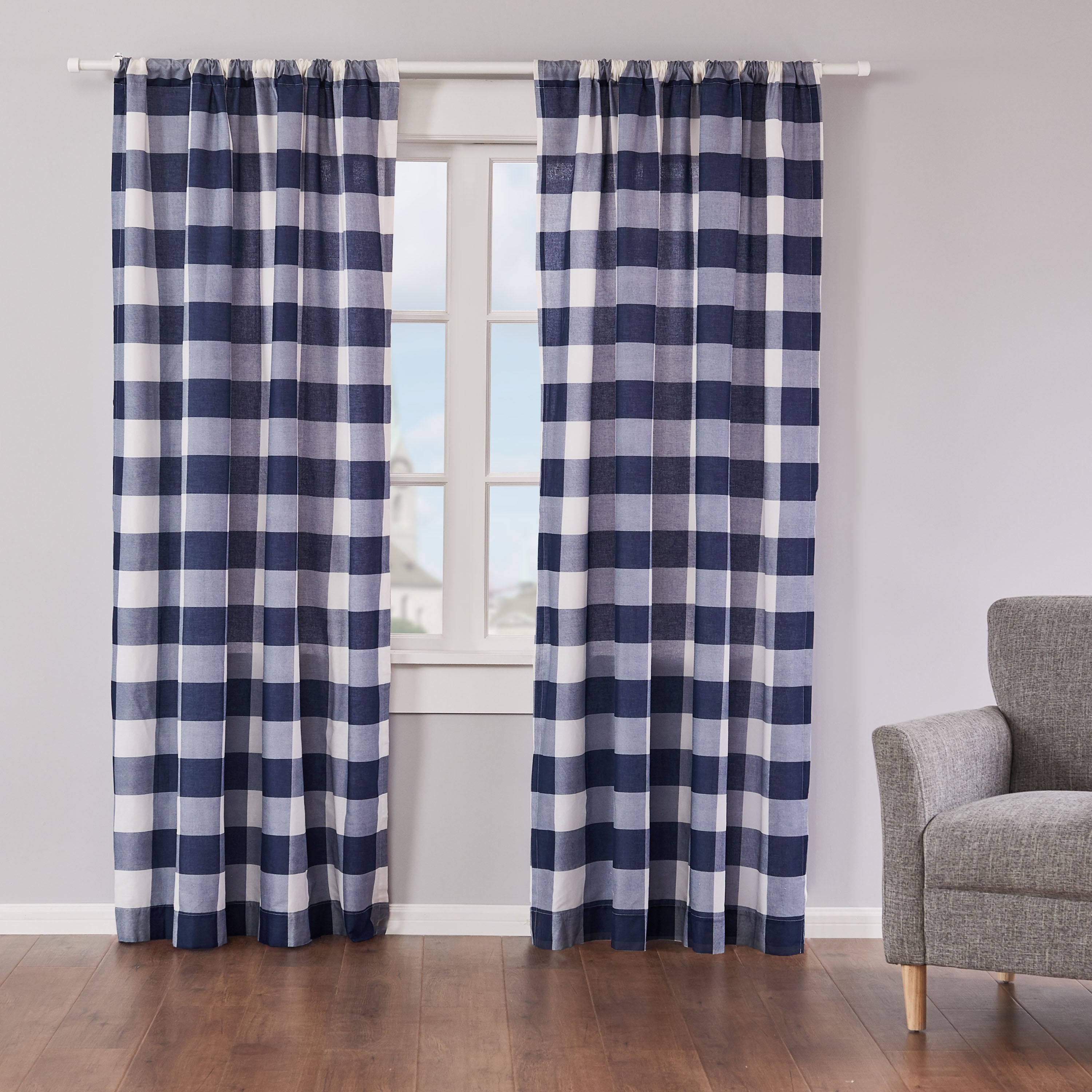 Levtex Home Camden Grey Drape Panel Drapes