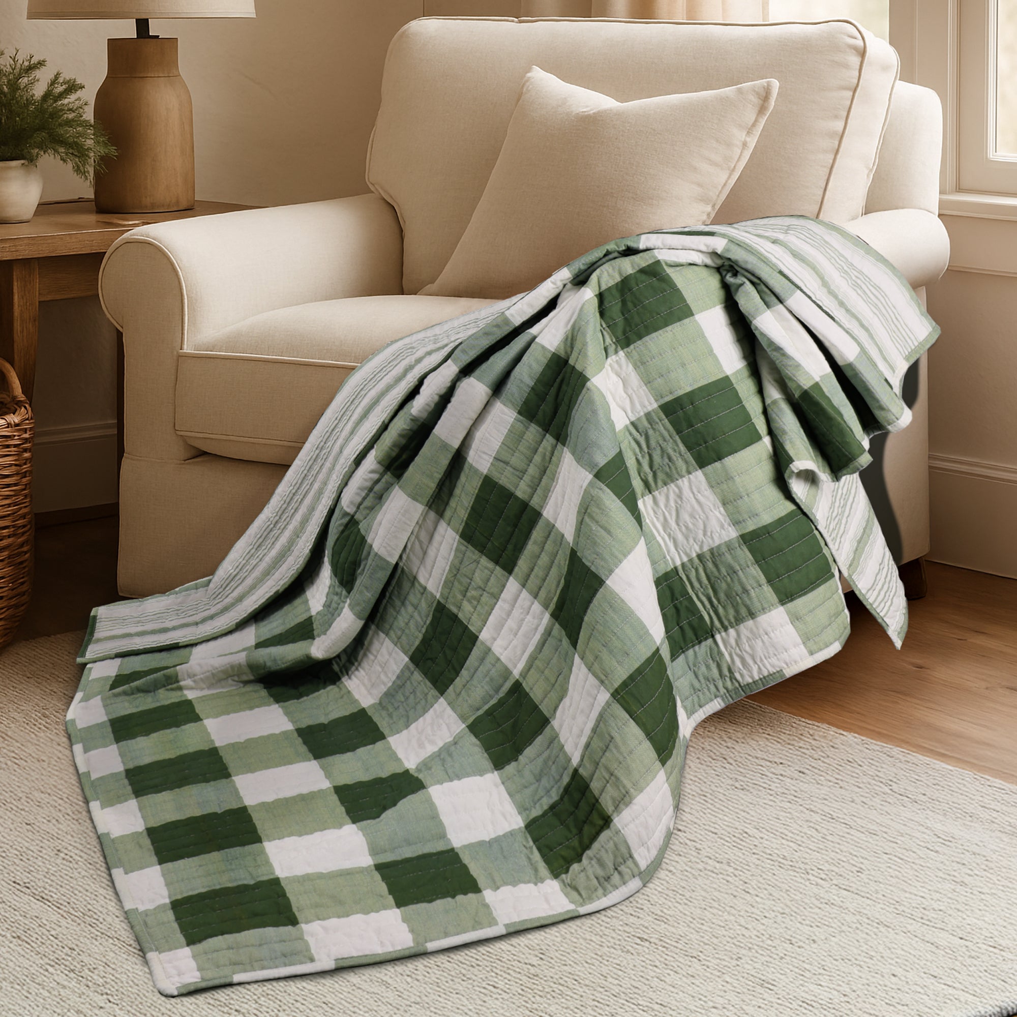 Camden Quilted Throw