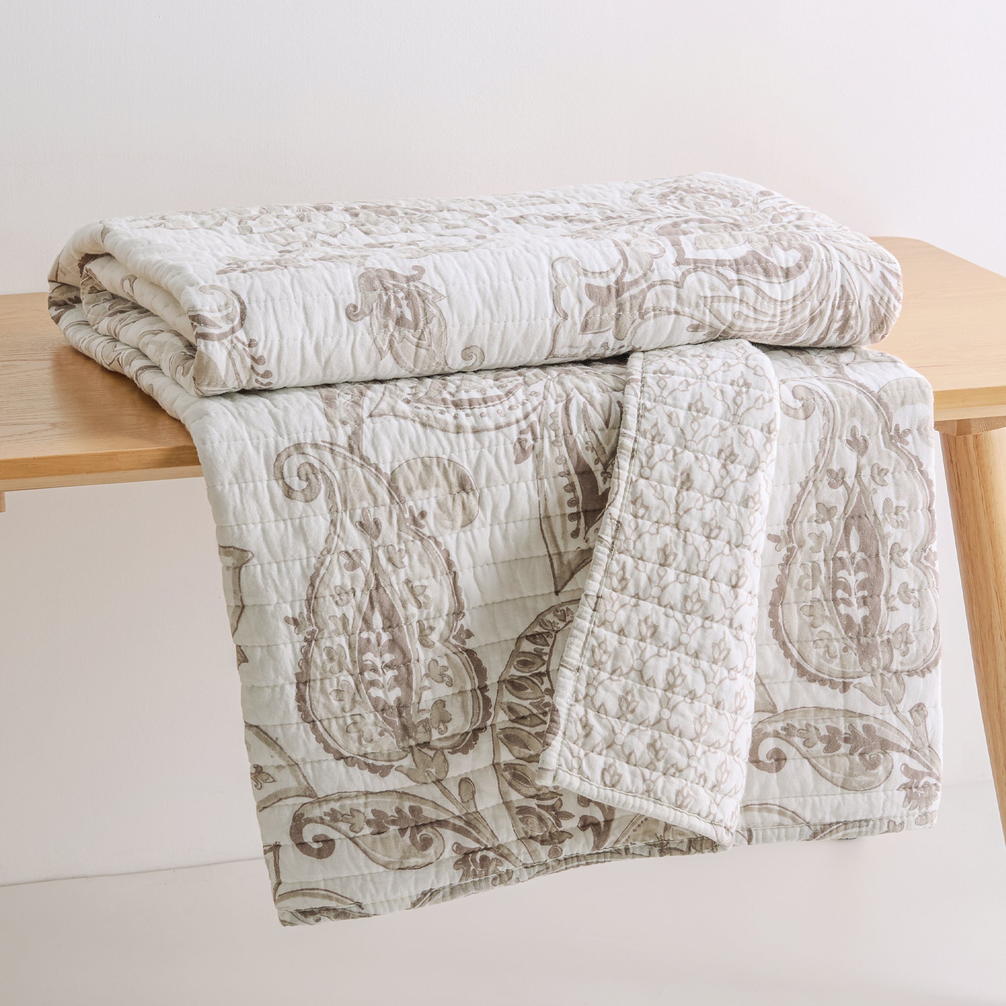 Levtex Home Bennett Quilted Throw Throws