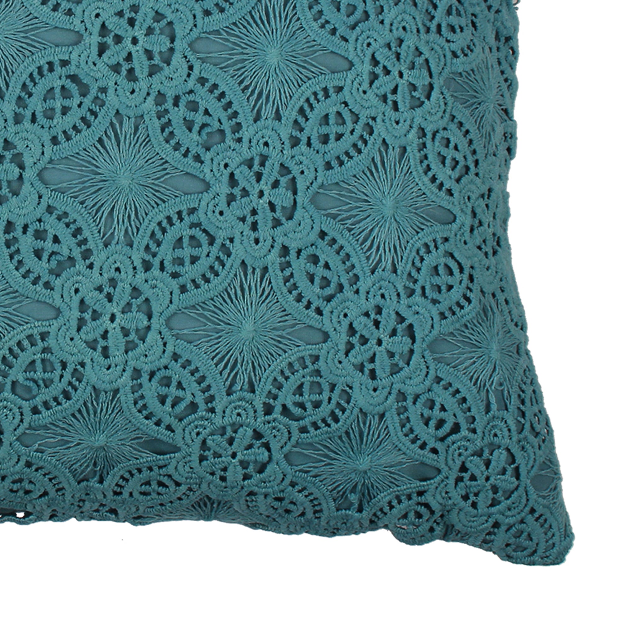 Levtex Home Nanette Lace Overlay Pillow Decorative Pillows