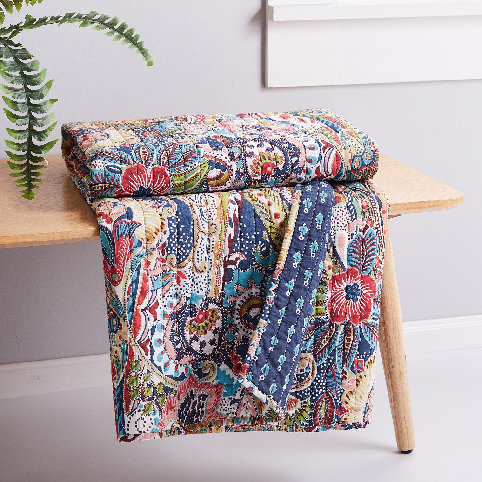 Levtex Home Nanette Quilted Throw Throws