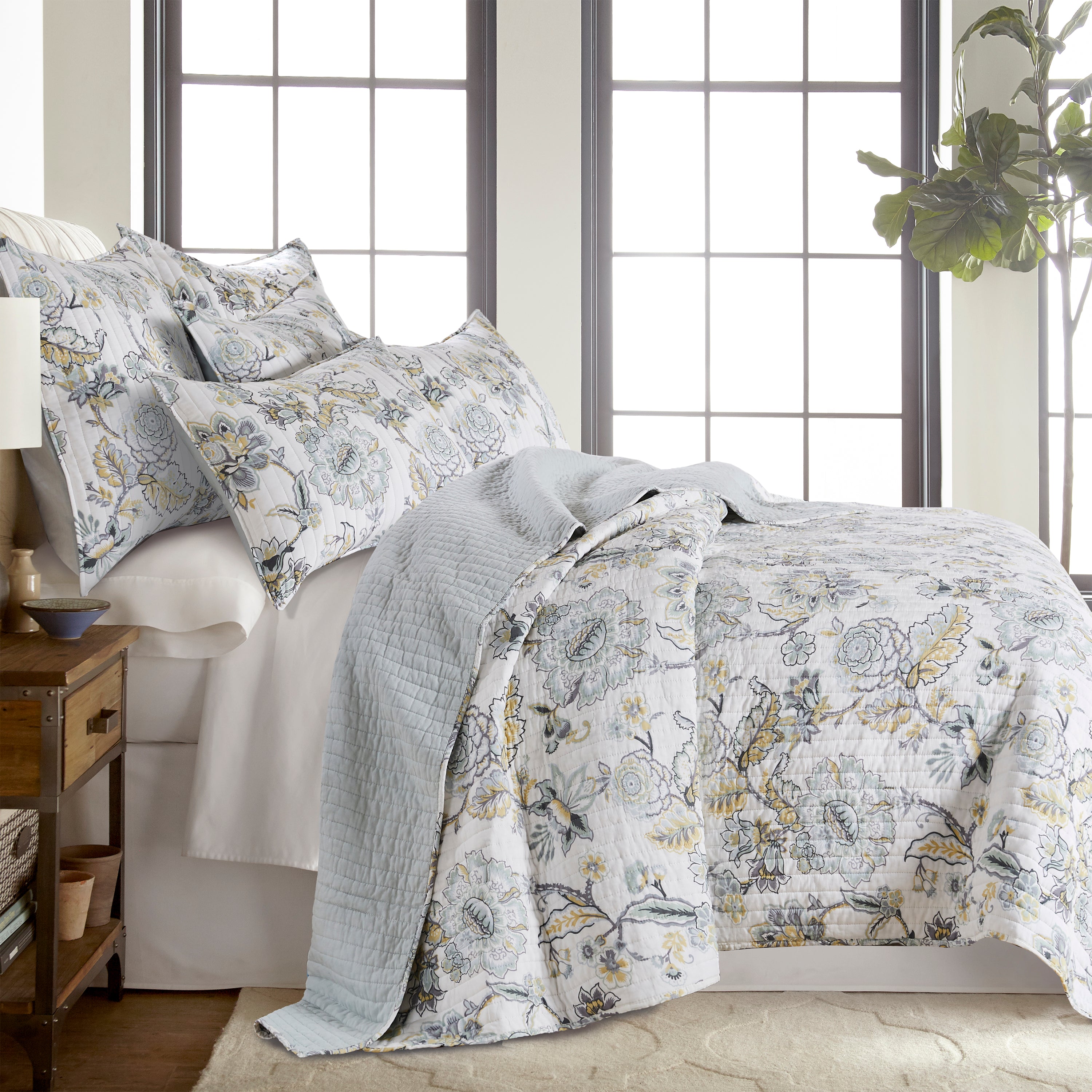 Levtex Home Ophelia Euro Sham Set of 2 Euro Shams