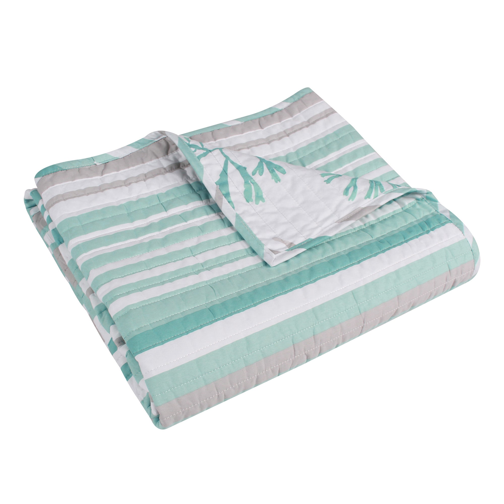 Levtex Home Truro Stripe Quilted Throw Throws