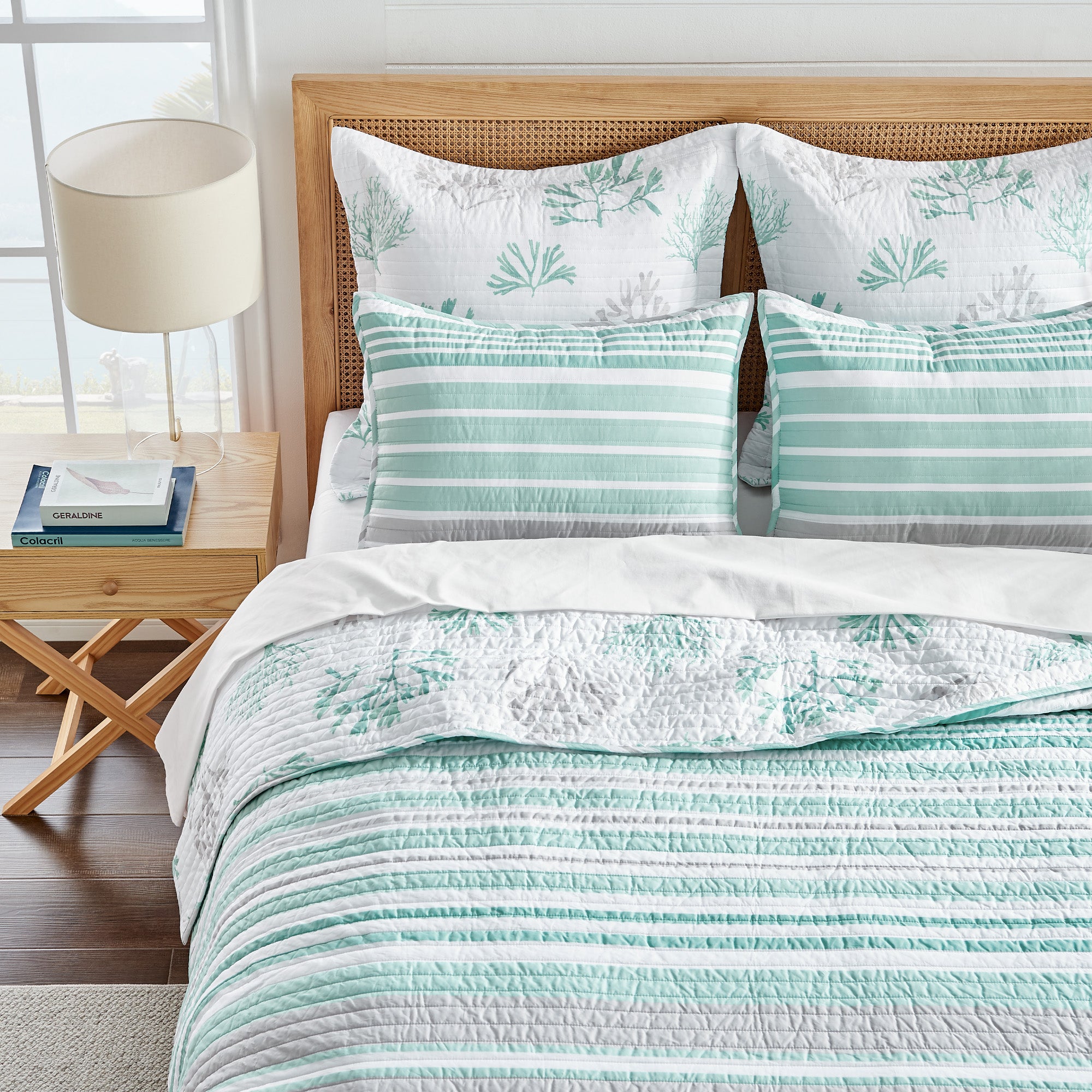 Levtex Home Truro Euro Sham - Quilted Euro Shams