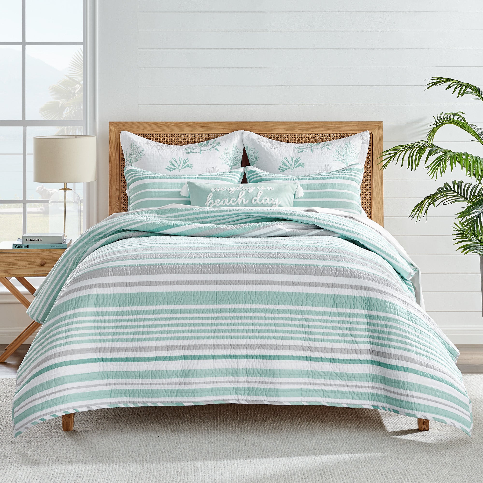 Levtex Home Truro Euro Sham - Quilted Euro Shams