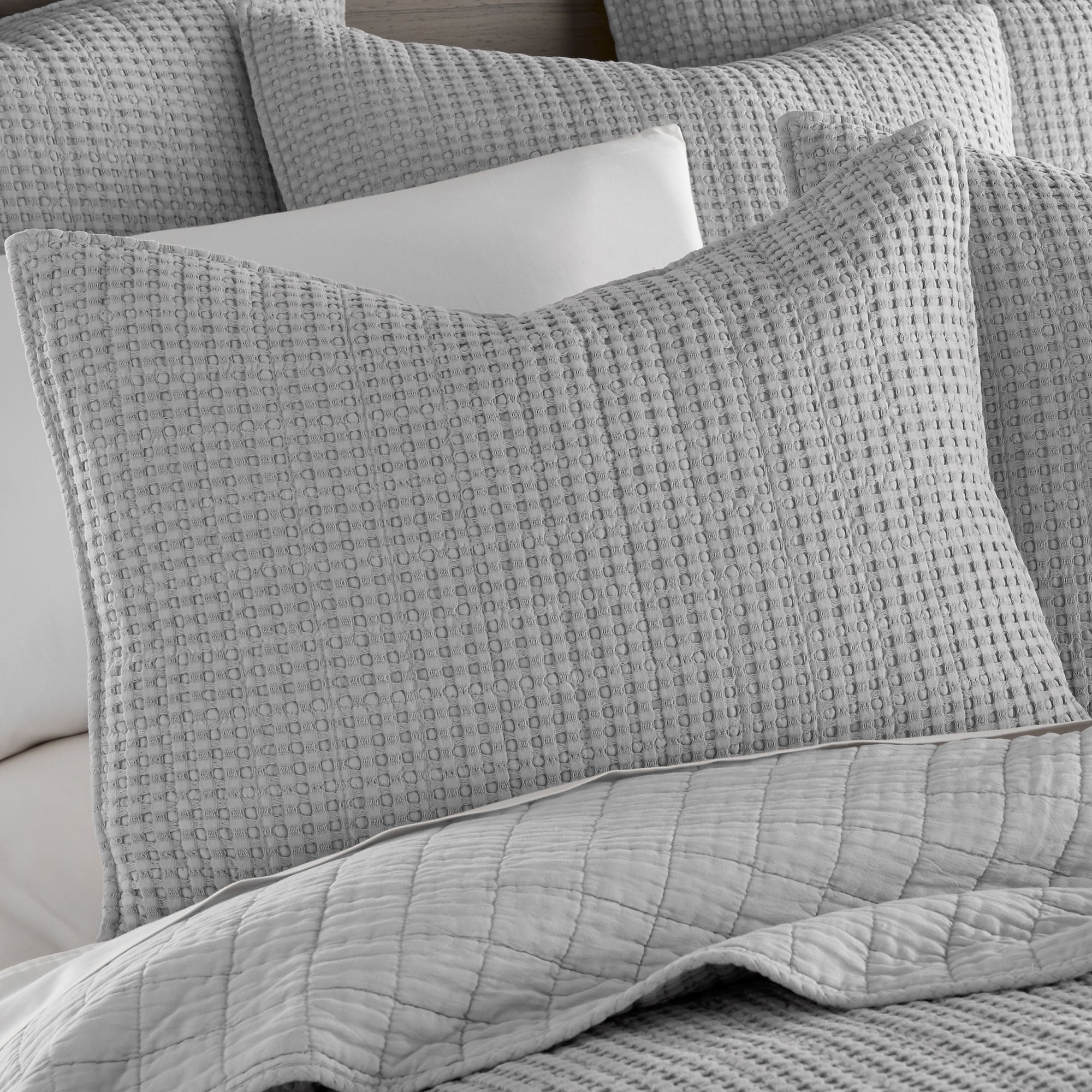 Mills Waffle Standard Sham