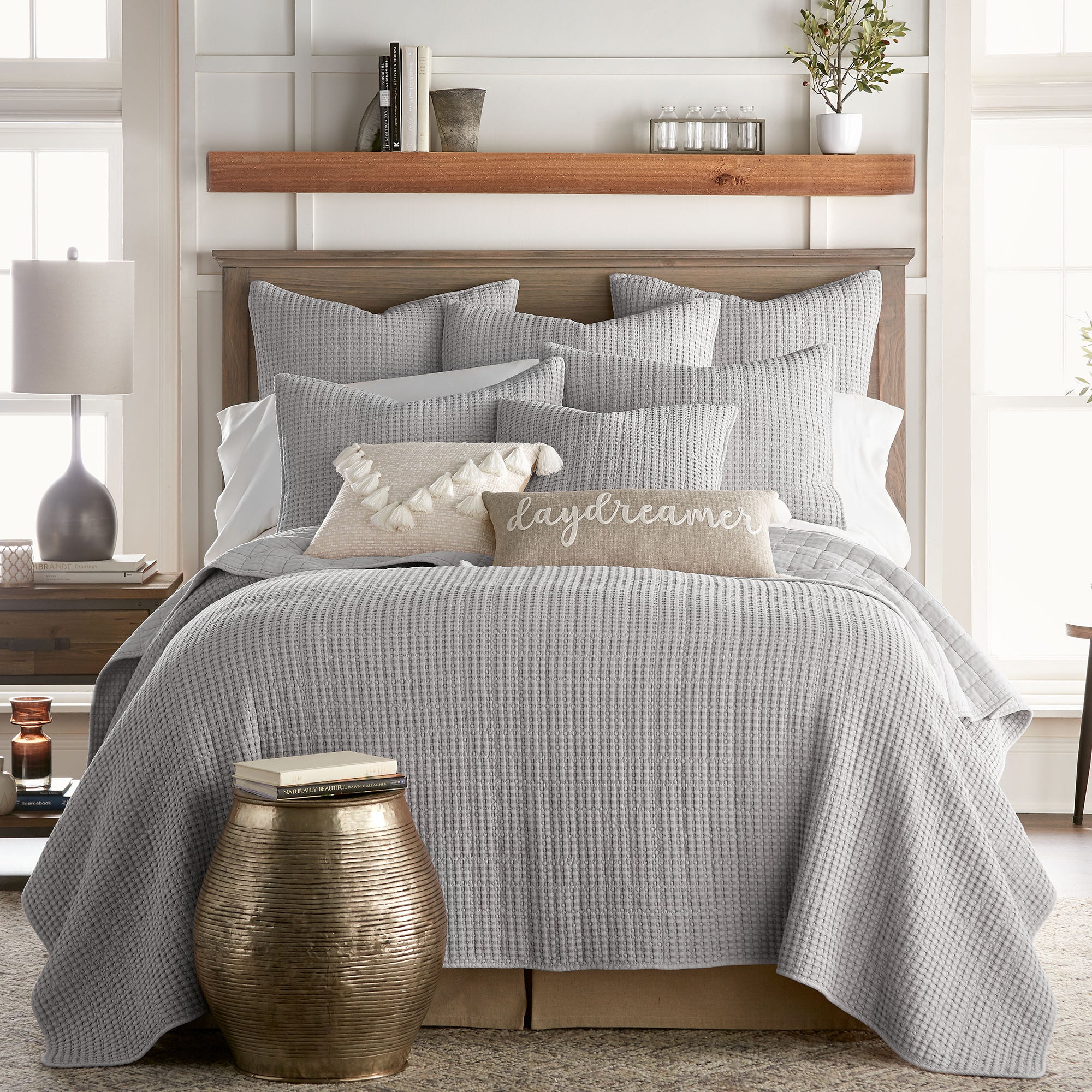 Mills Waffle Standard Sham