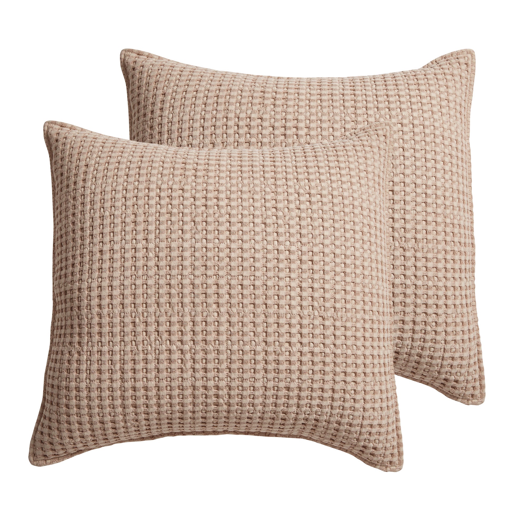 Levtex Home Mills Waffle Euro Sham Set of 2 Euro Shams