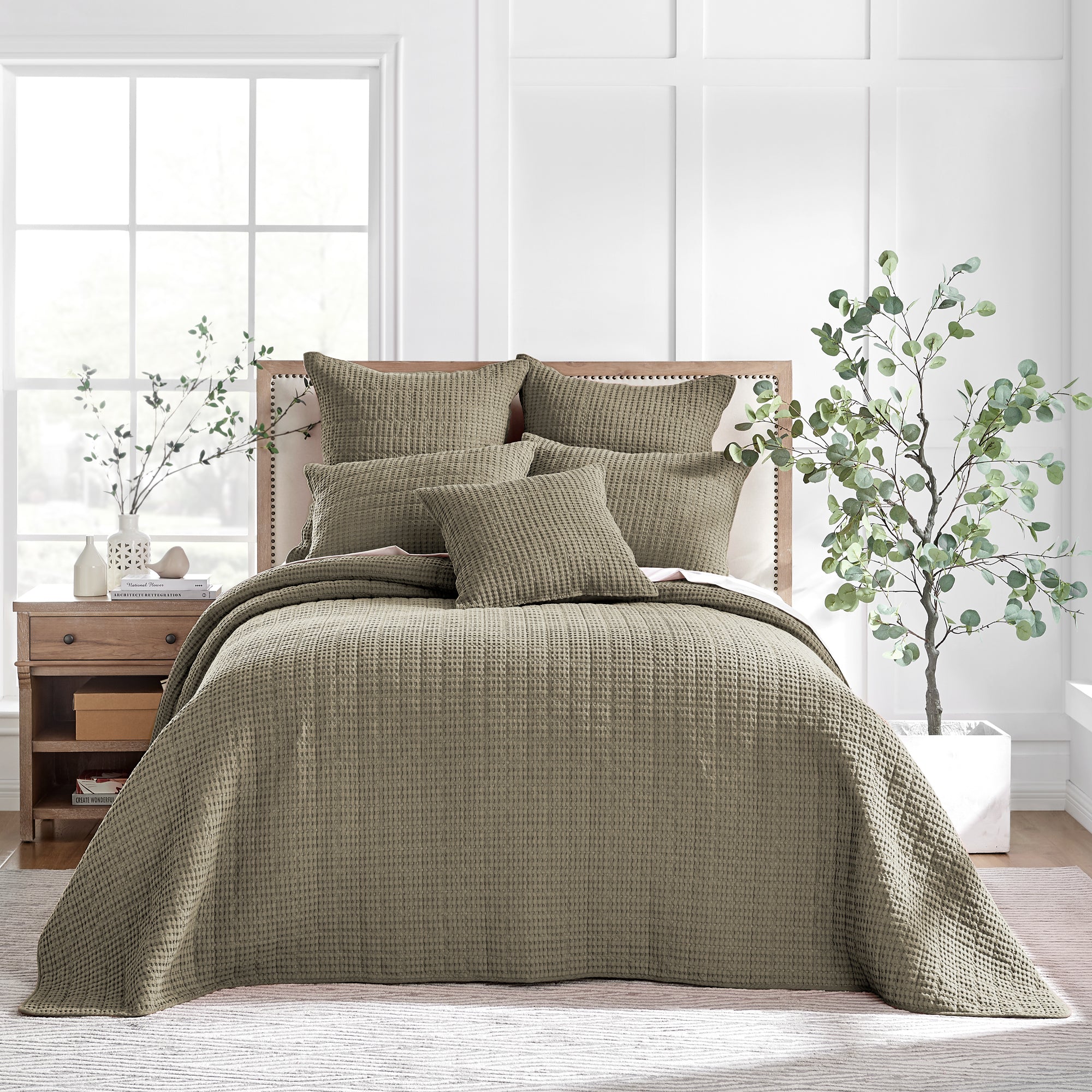 Levtex Home Mills Waffle Bedspread Set Quilts