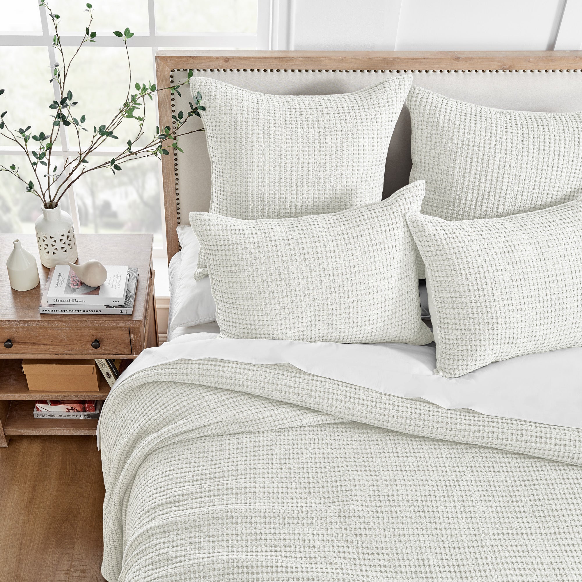 Levtex Home Mills Waffle Standard Sham Shams