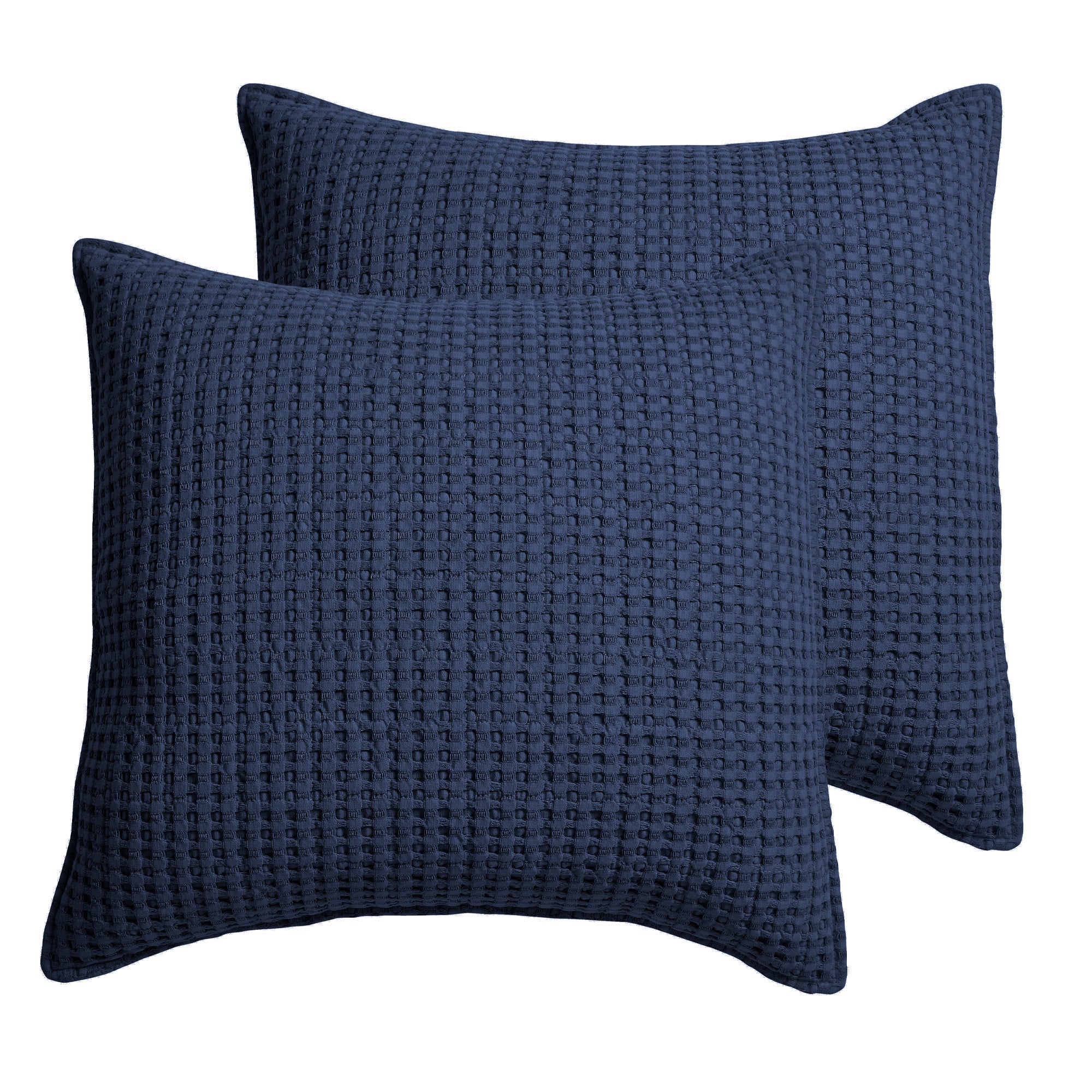 Levtex Home Mills Waffle Euro Sham Set of 2 Euro Shams
