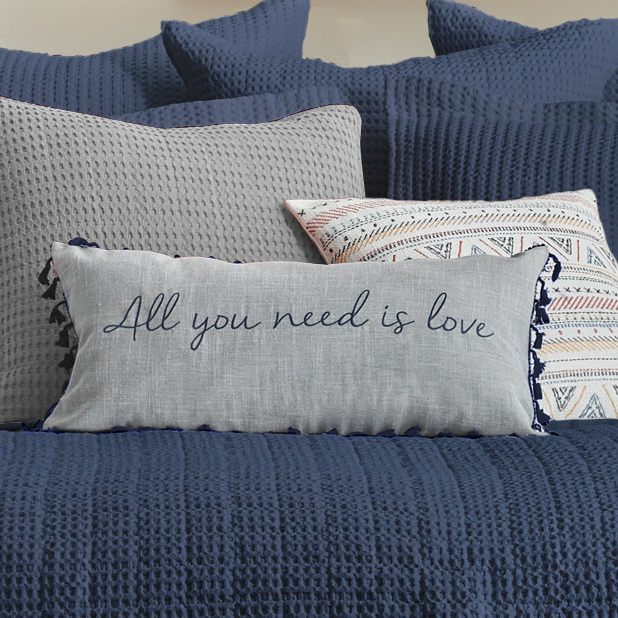 Levtex Home Mills All you Need is Love Pillow Decorative Pillows
