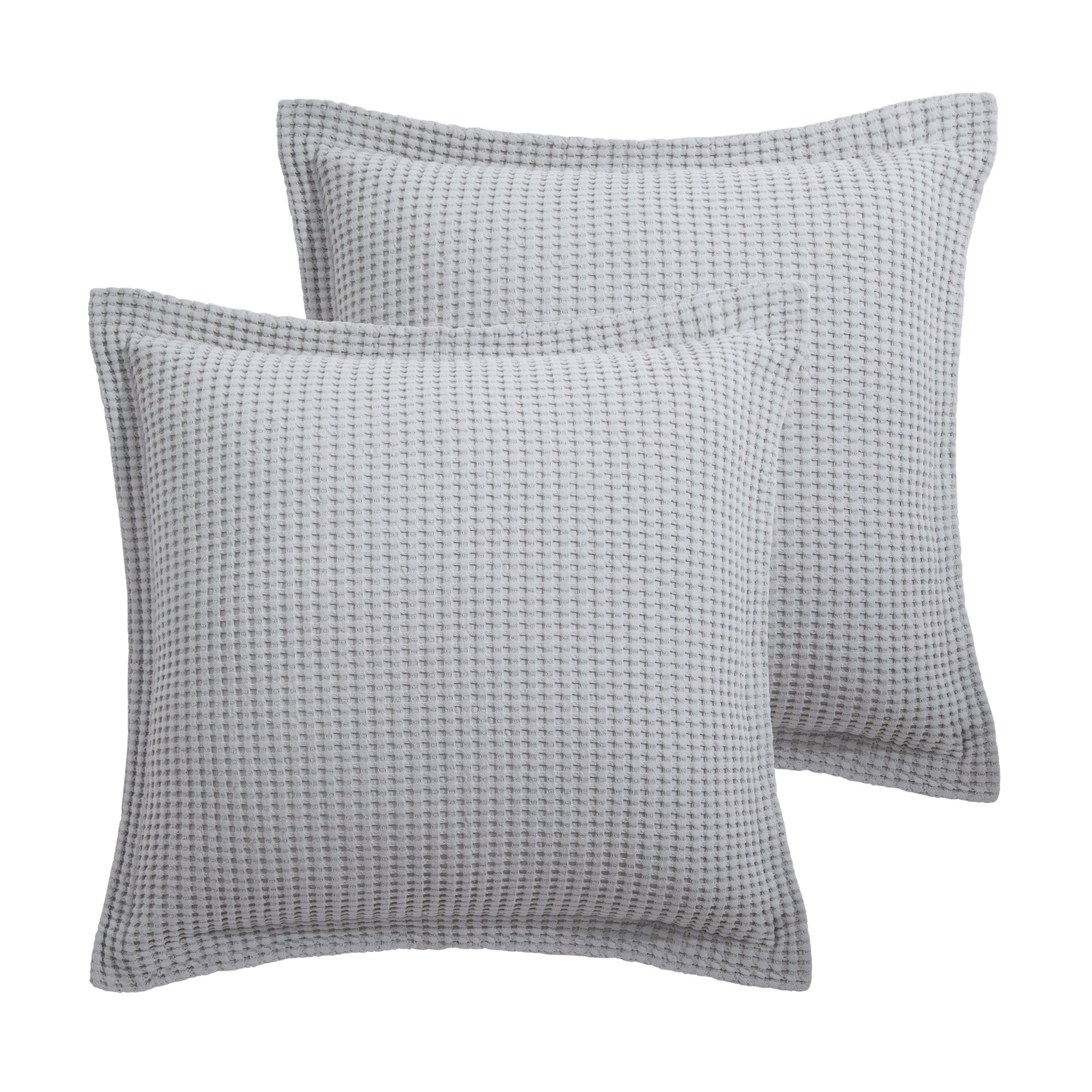 Levtex Home Mills Waffle Euro Sham Set of 2 Euro Shams
