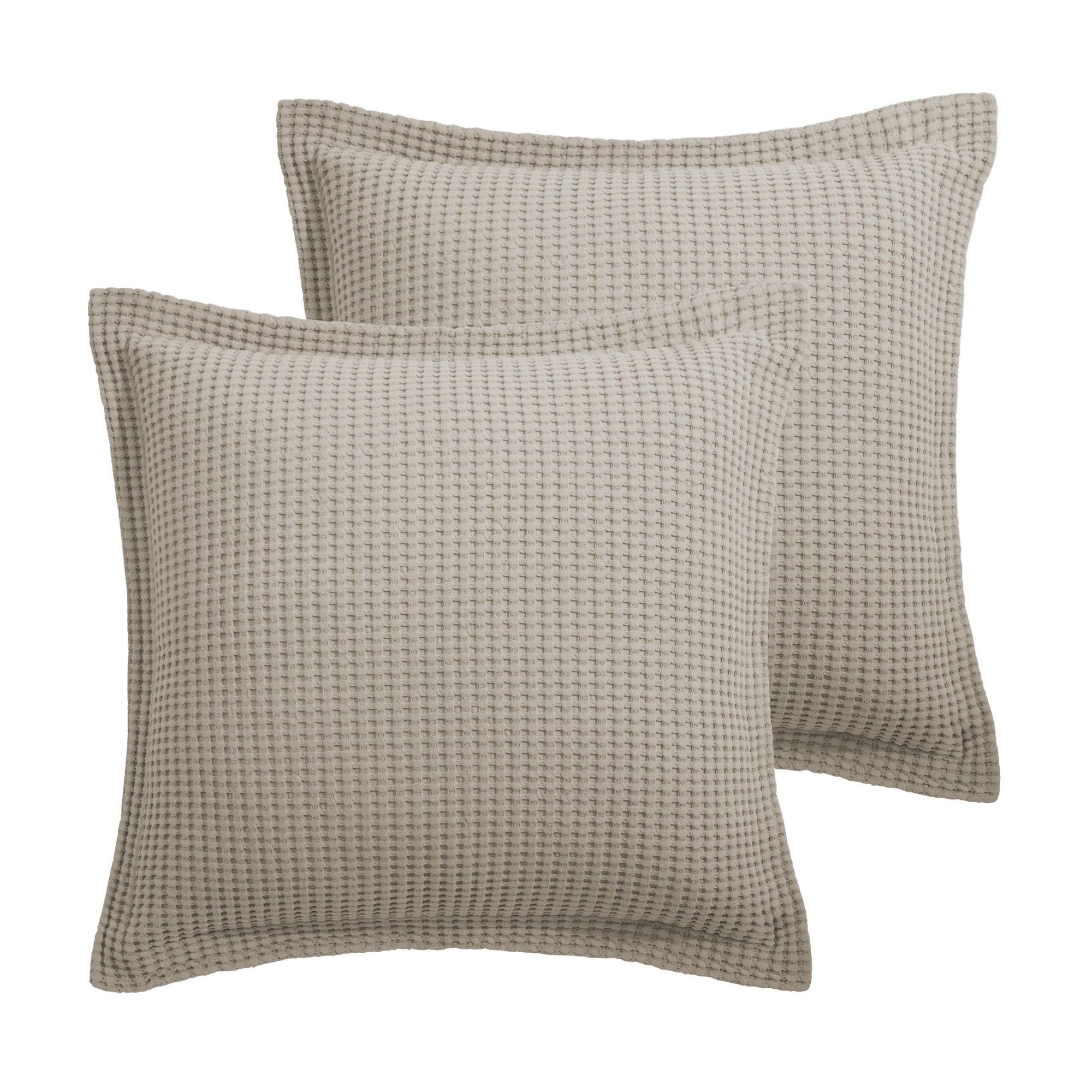 Levtex Home Mills Waffle Euro Sham Set of 2 Euro Shams
