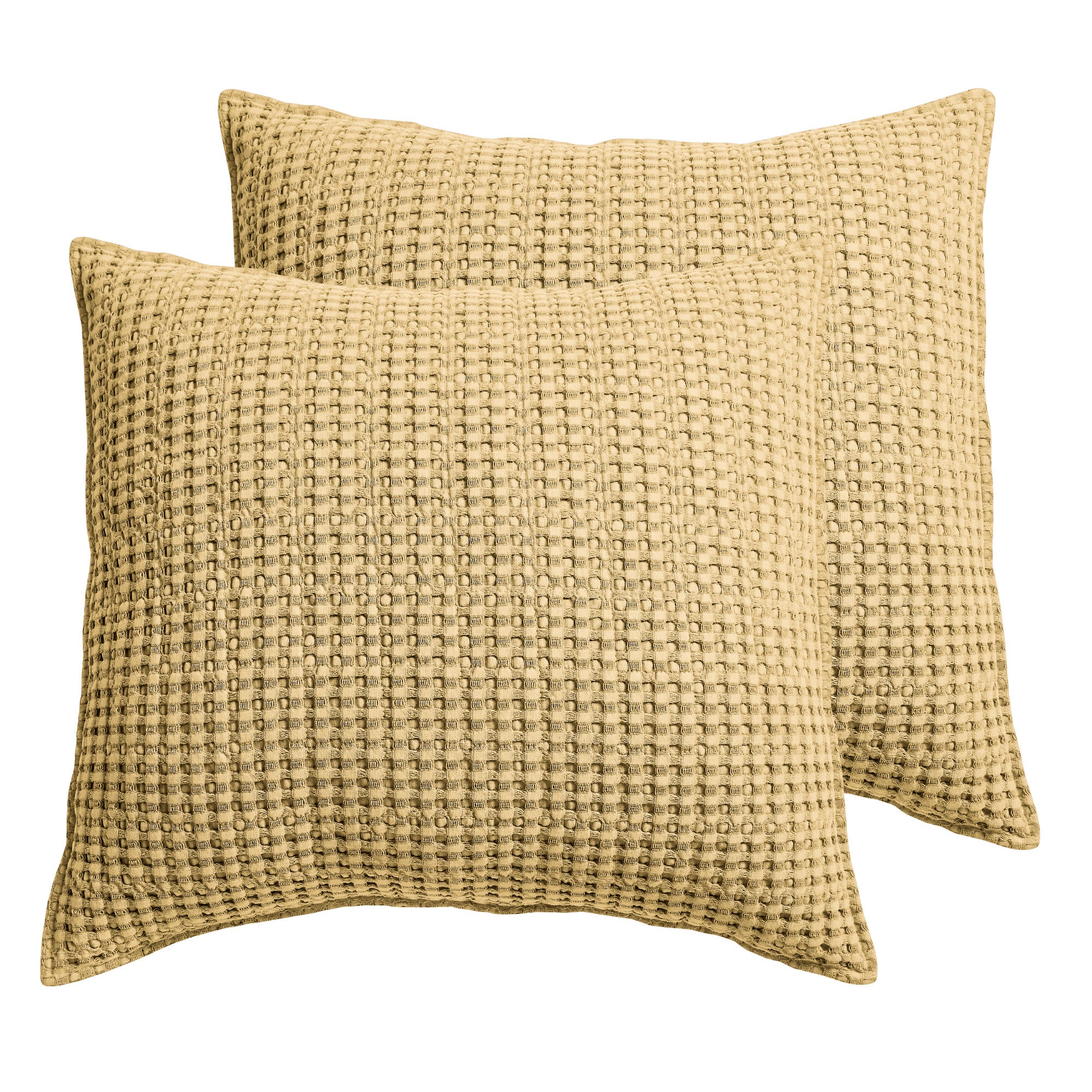 Levtex Home Mills Waffle Euro Sham Set of 2 Euro Shams