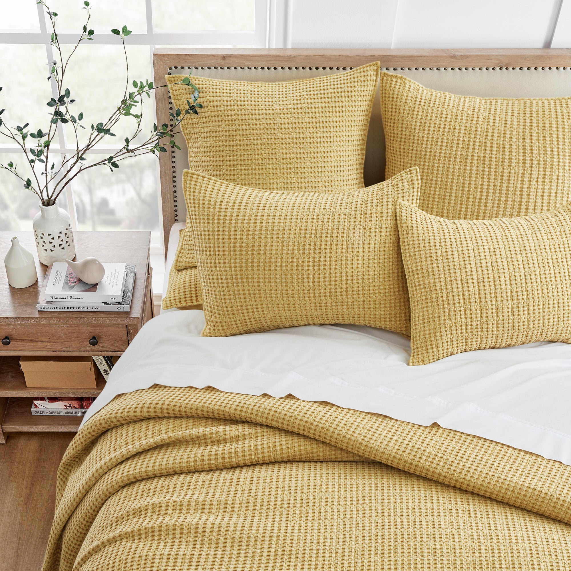 Levtex Home Mills Waffle Bedspread Set Quilts