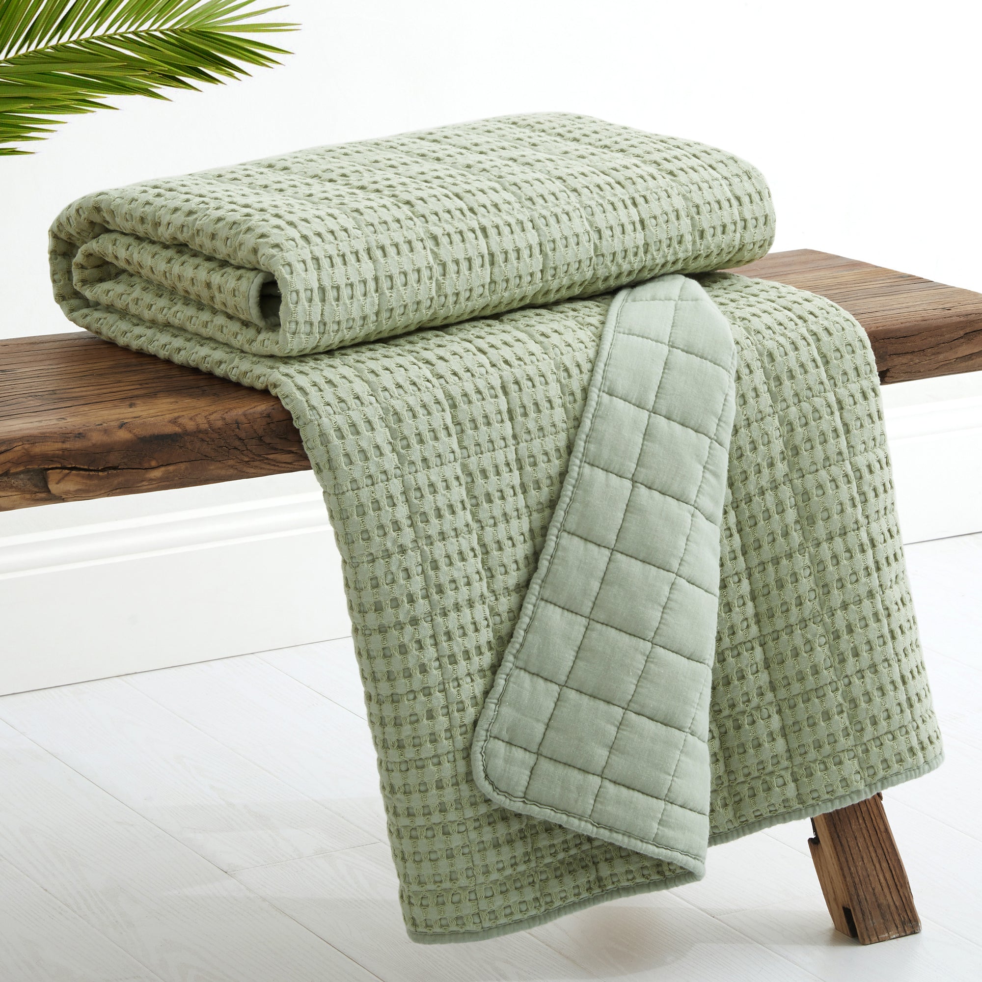 Levtex Home Mills Waffle Quilted Throw Throws