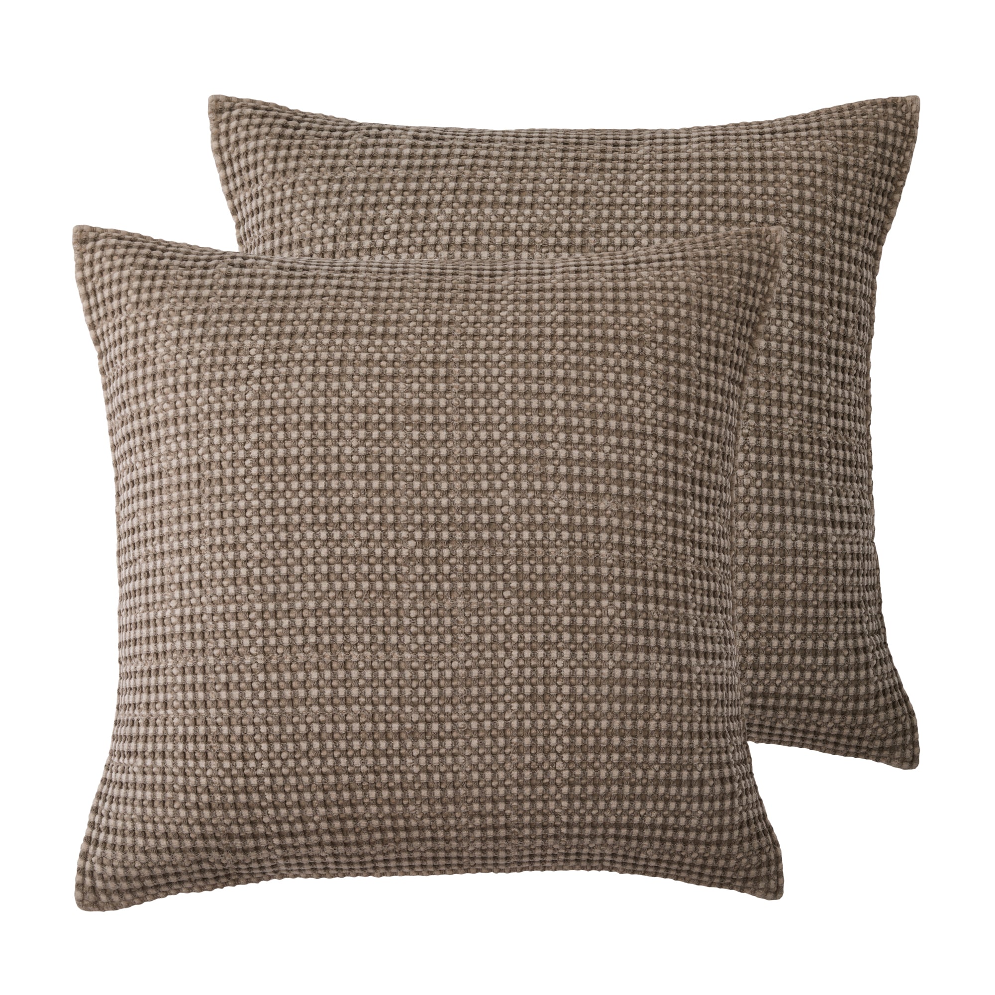 Levtex Home Mills Waffle Euro Sham Set of 2 Euro Shams