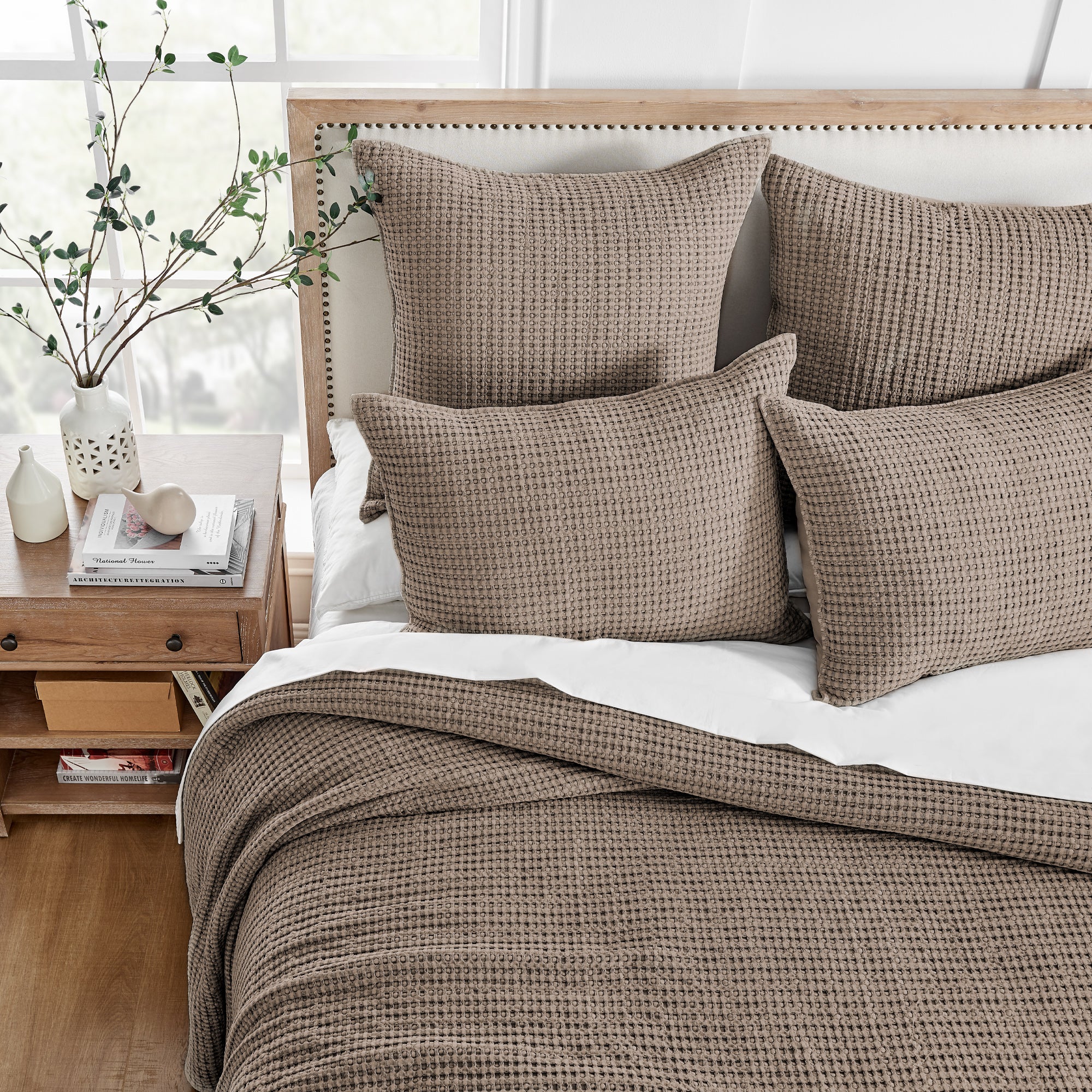 Levtex Home Mills Waffle Bedspread Set Quilts