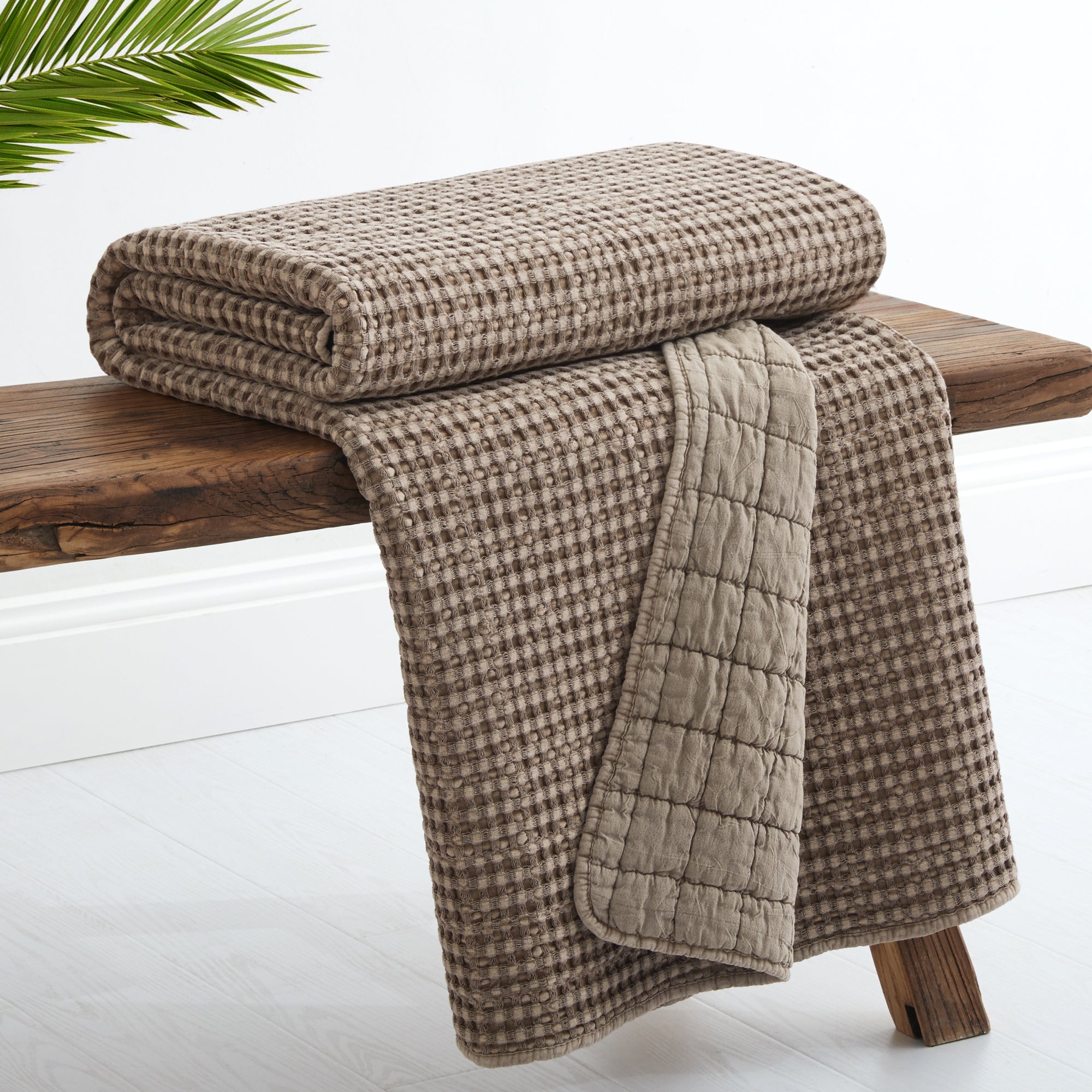 Levtex Home Mills Waffle Quilted Throw Throws