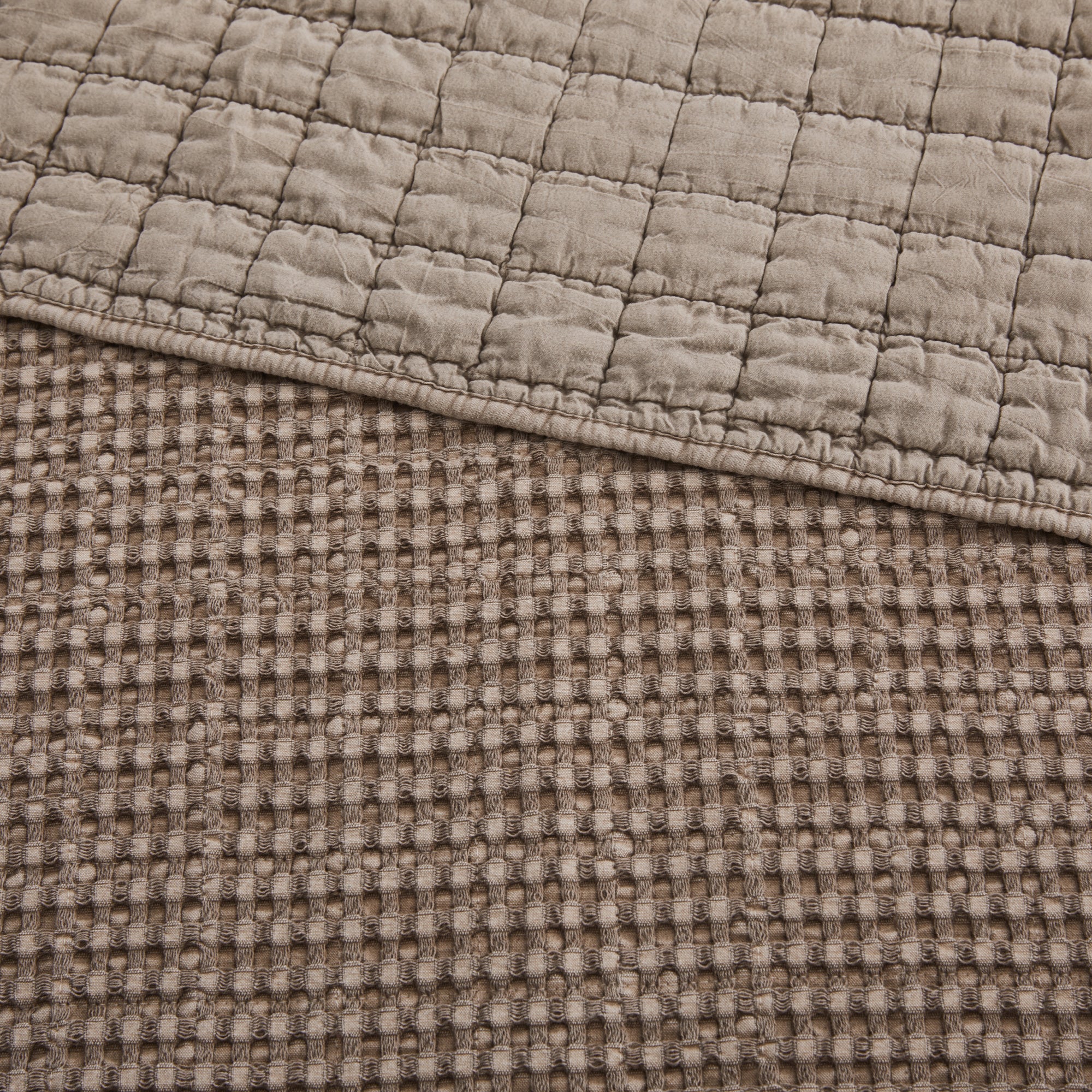 Levtex Home Mills Waffle Quilted Throw Throws
