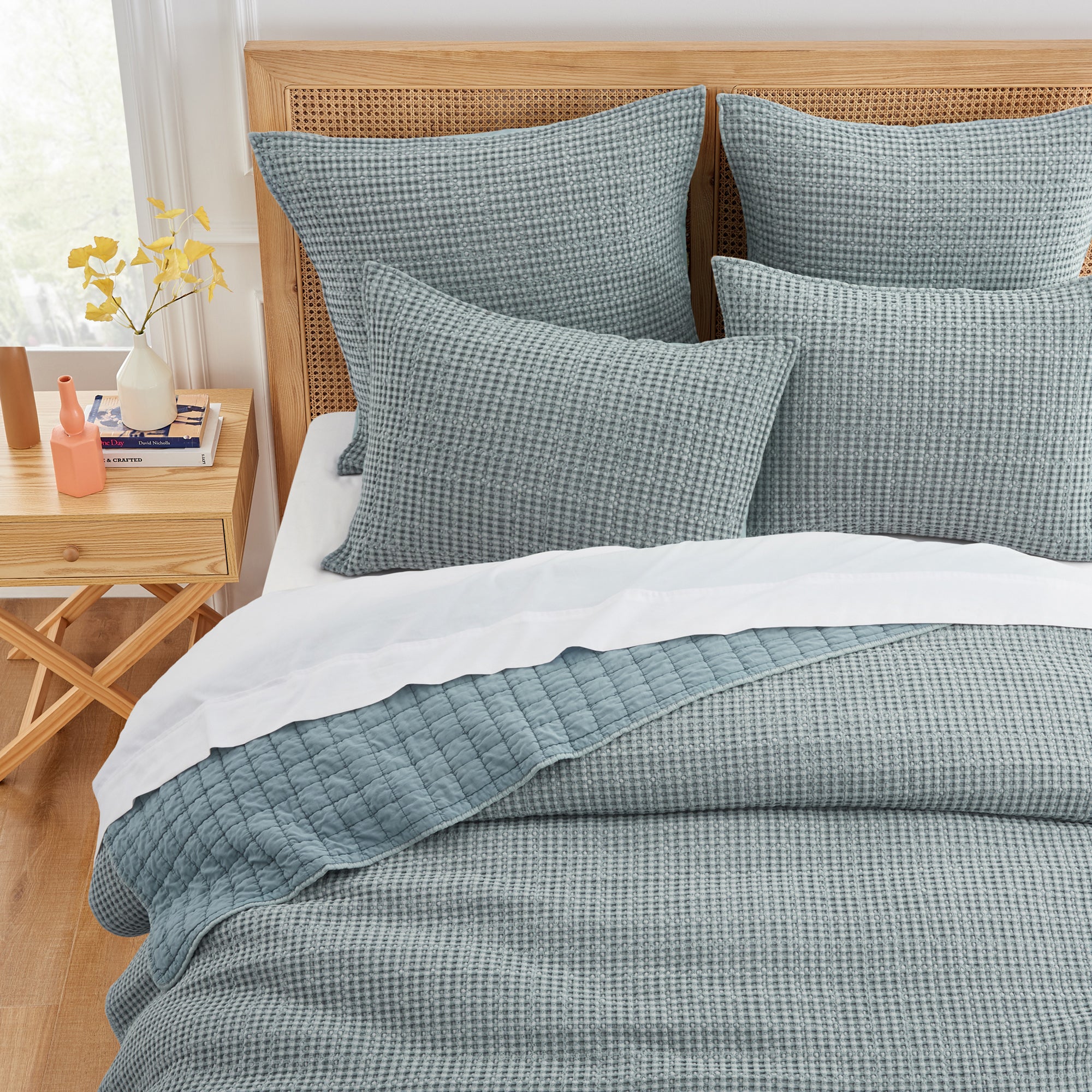 Mills Waffle Euro Sham Set of 2