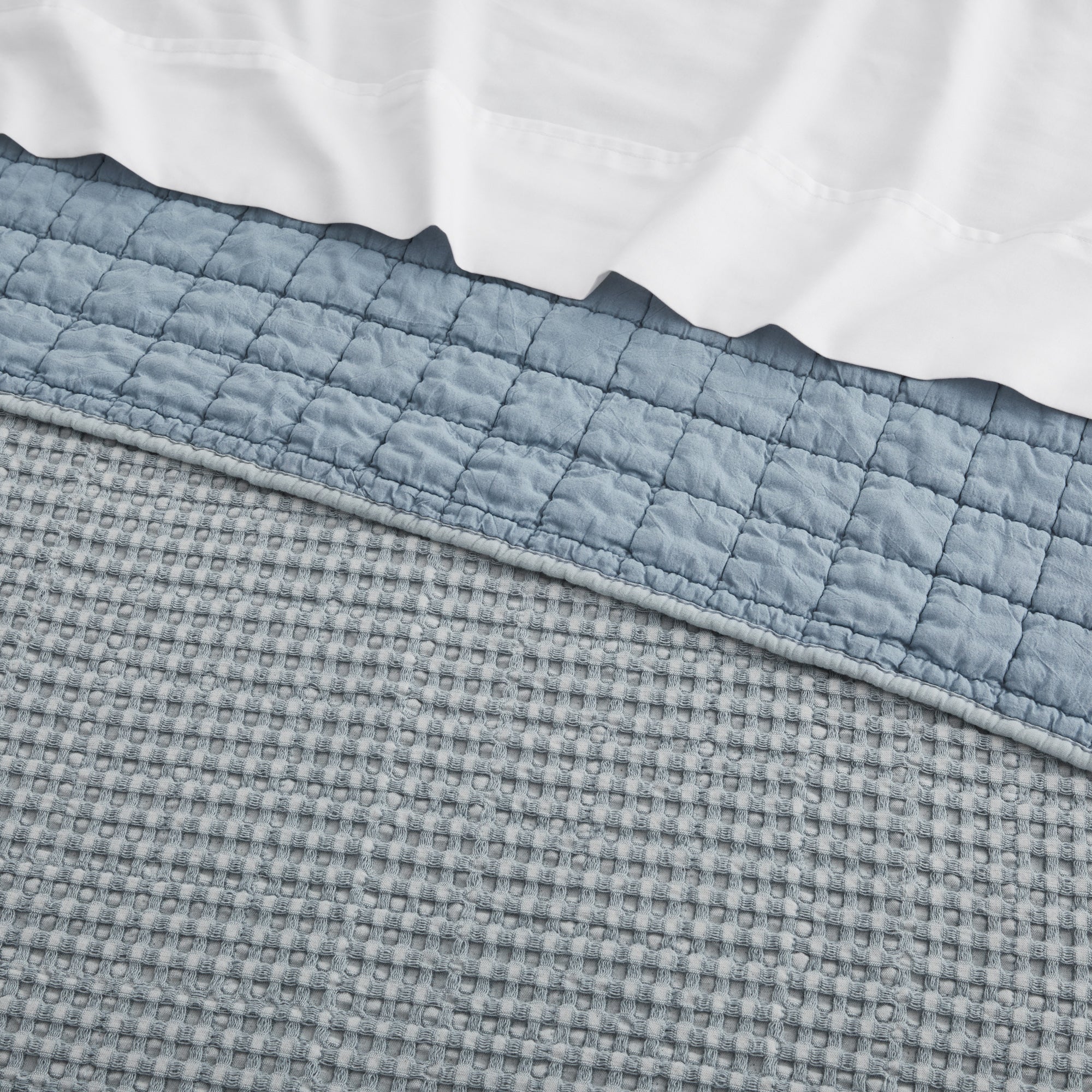 Mills Waffle Quilt Set