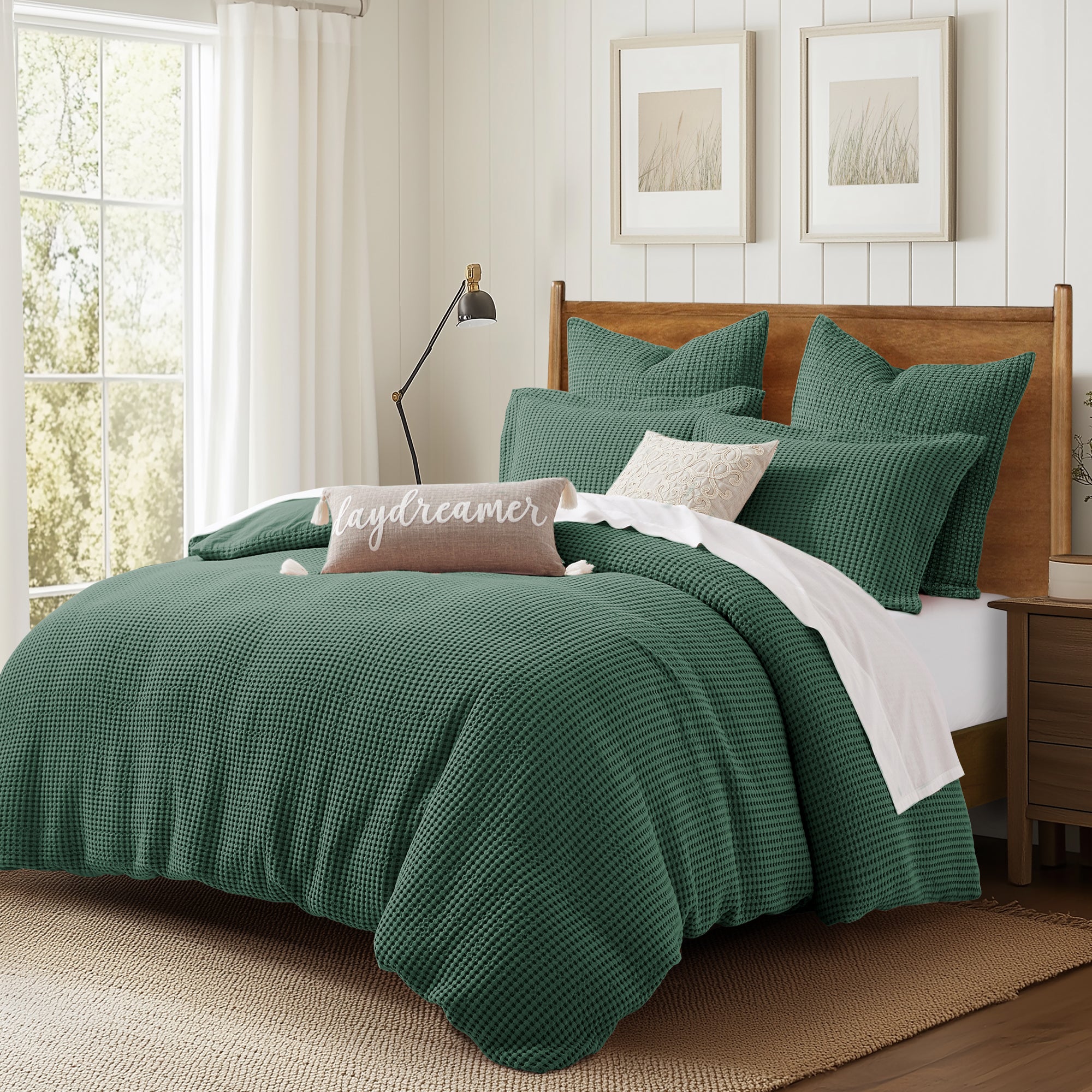 Levtex Home Mills Waffle Duvet Cover Set Duvets