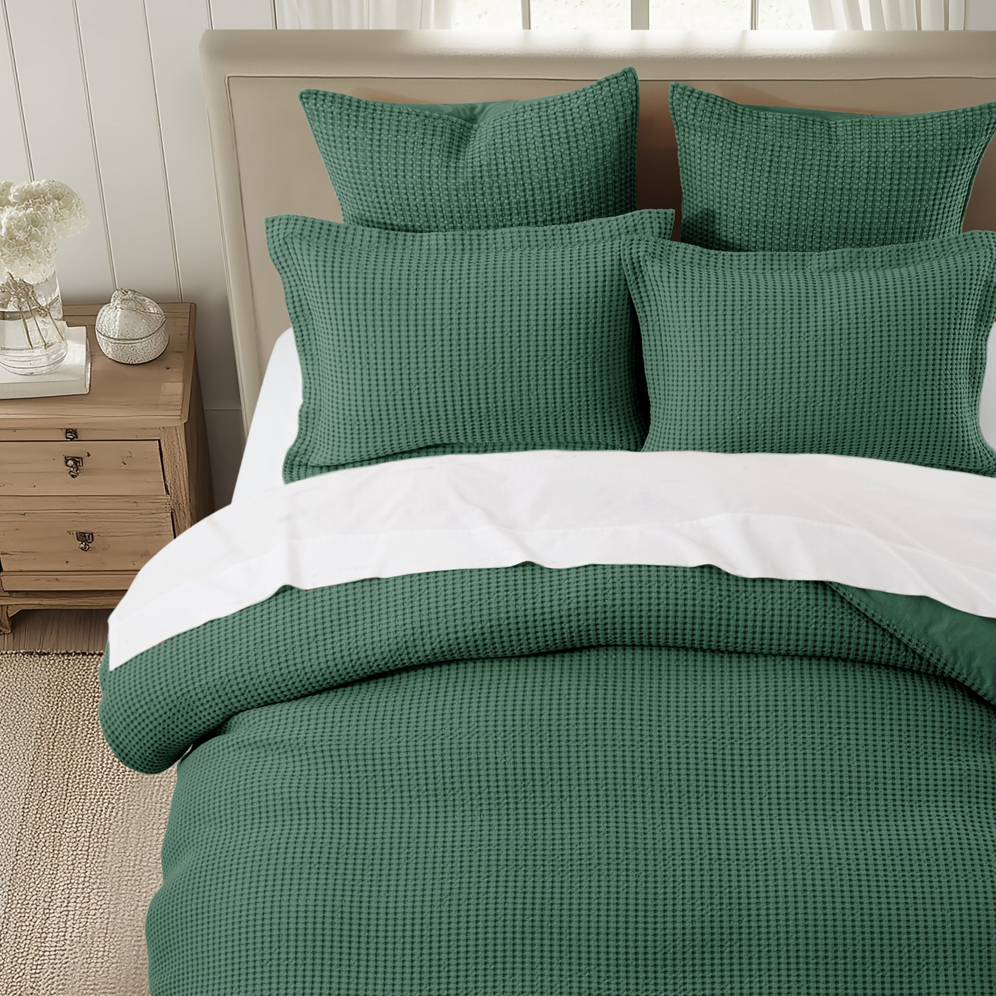 Levtex Home Mills Waffle Duvet Cover Set Duvets
