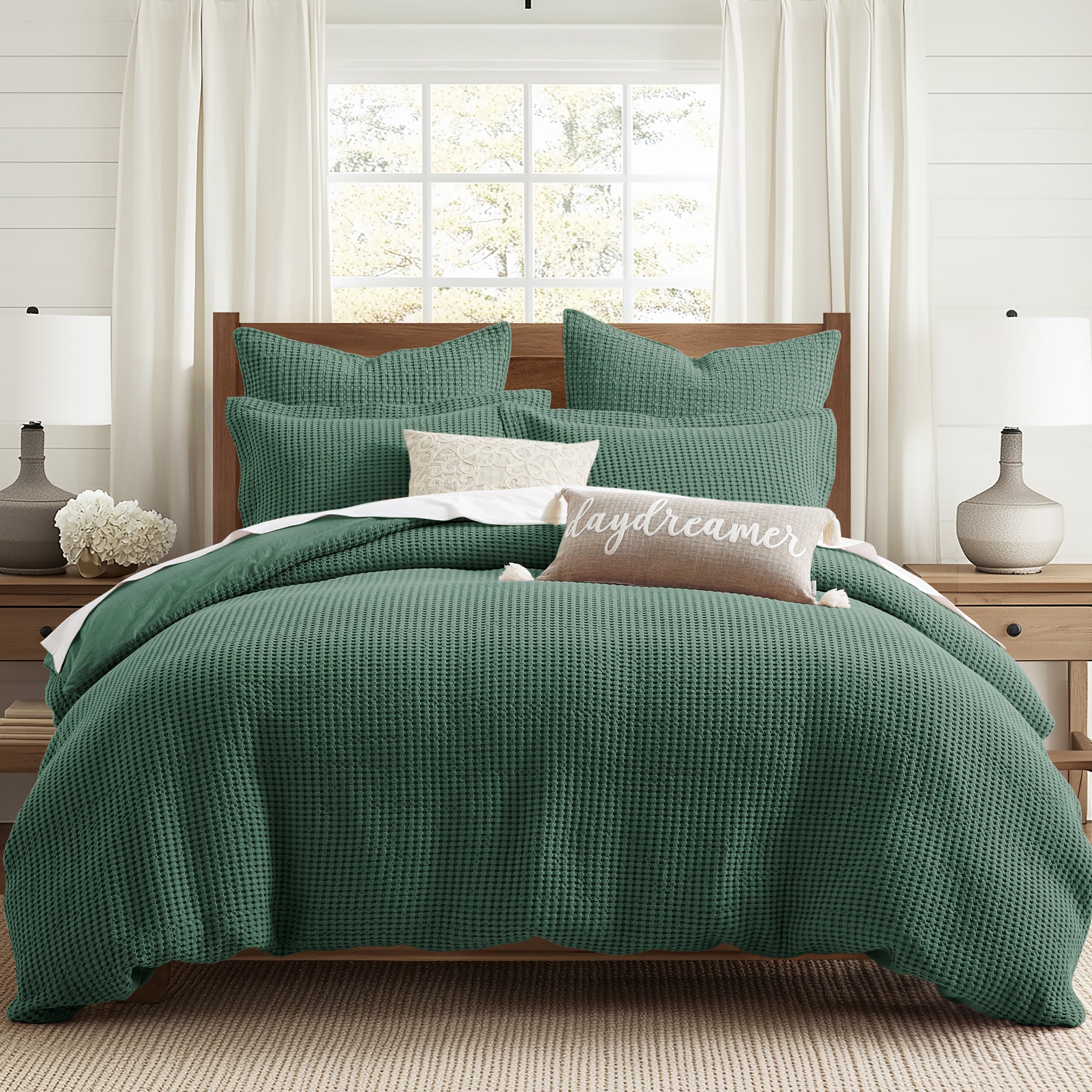 Levtex Home Mills Waffle Duvet Cover Set Duvets