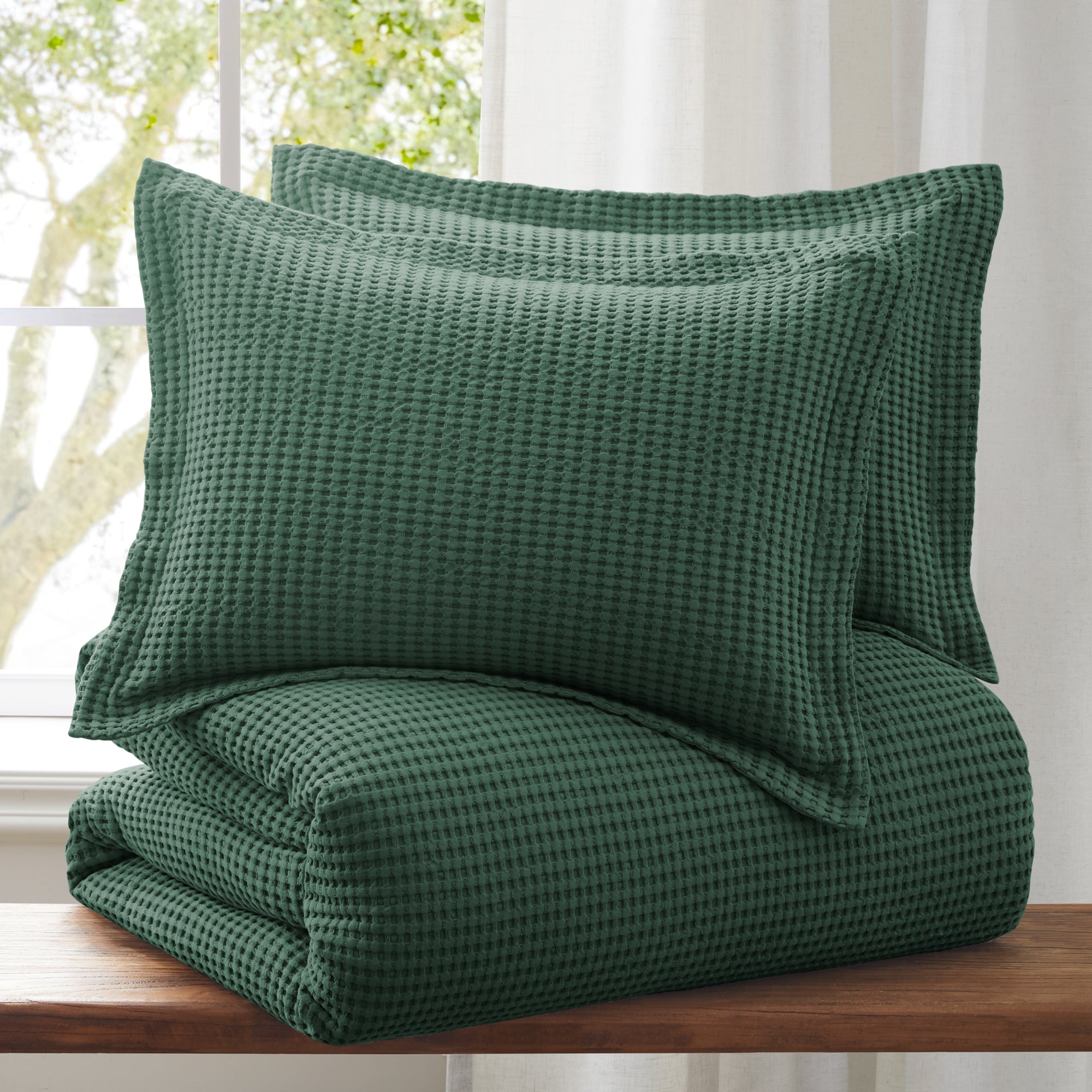 Levtex Home Mills Waffle Duvet Cover Set Duvets