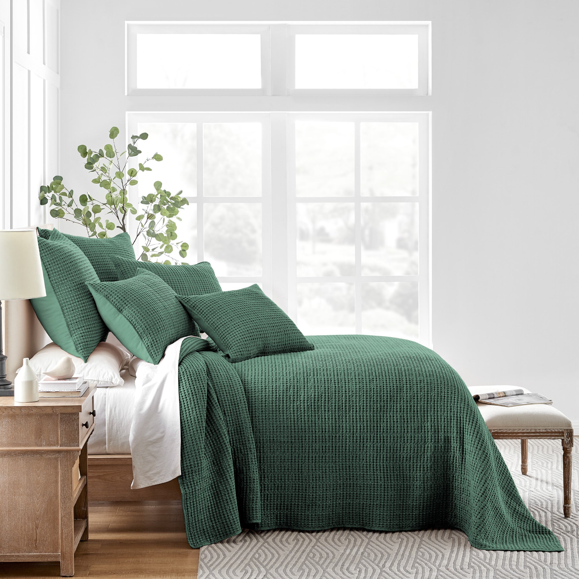 Levtex Home Mills Waffle Bedspread Set Quilts