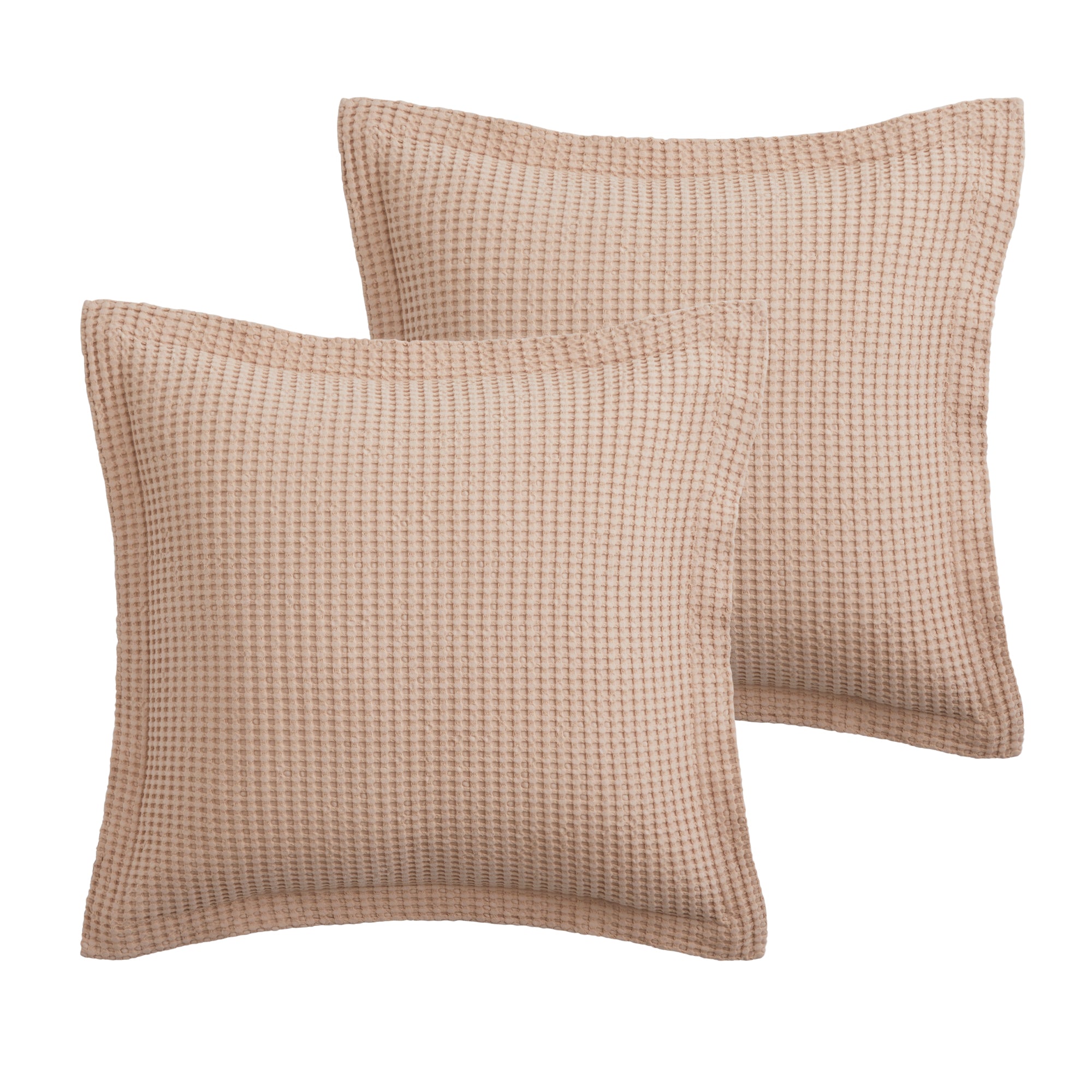 Levtex Home Mills Waffle Euro Sham Set of 2 Euro Shams