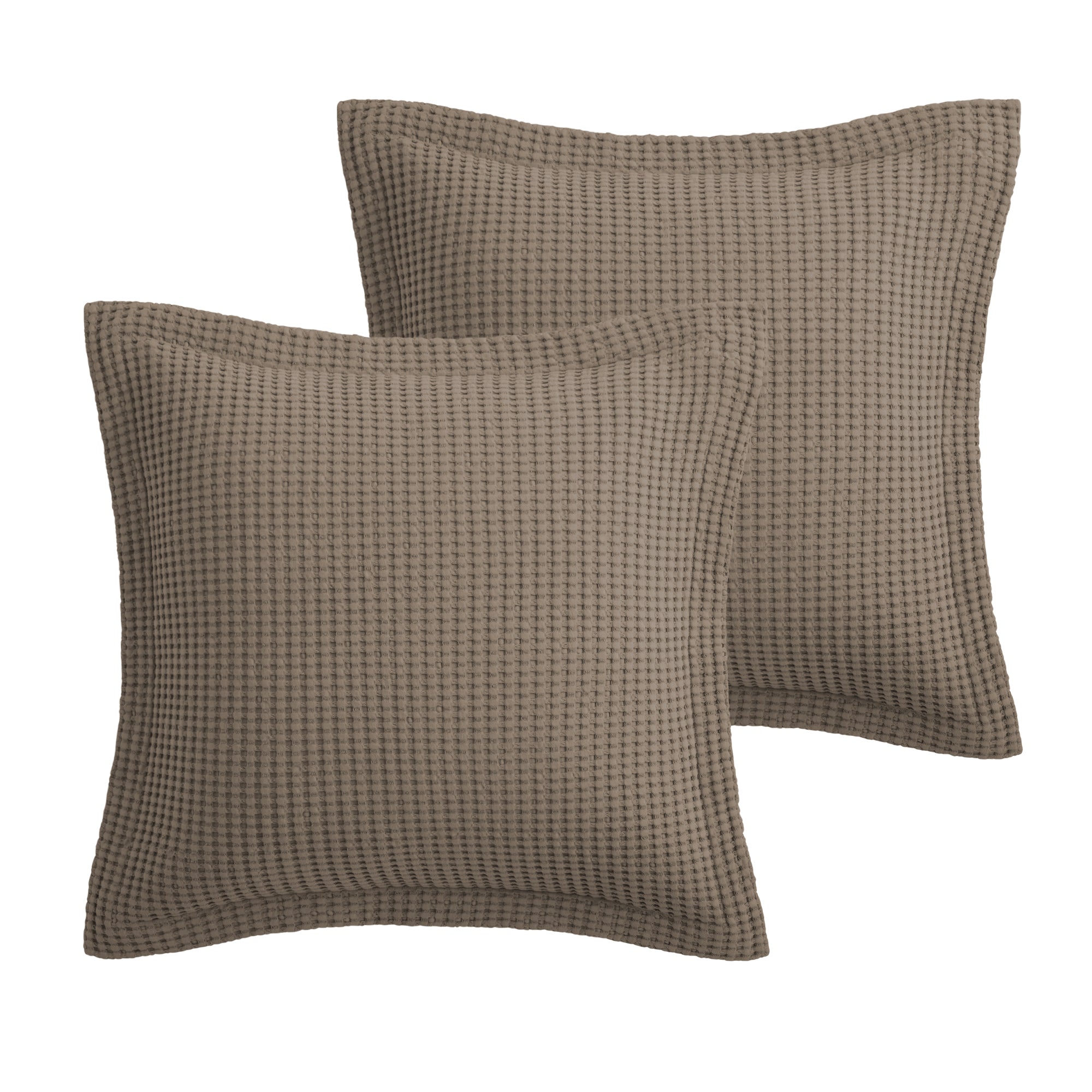 Levtex Home Mills Waffle Euro Sham Set of 2 Euro Shams