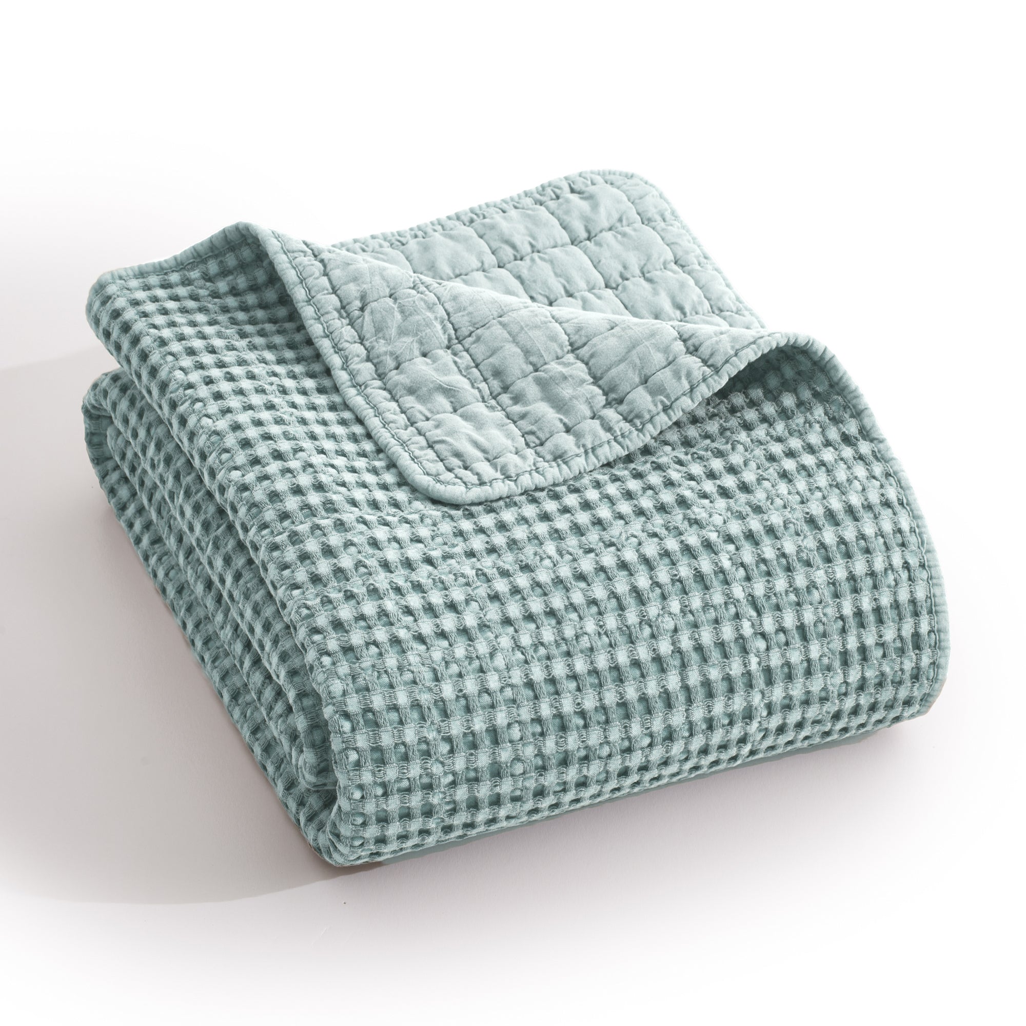 Mills Waffle Bedspread Set