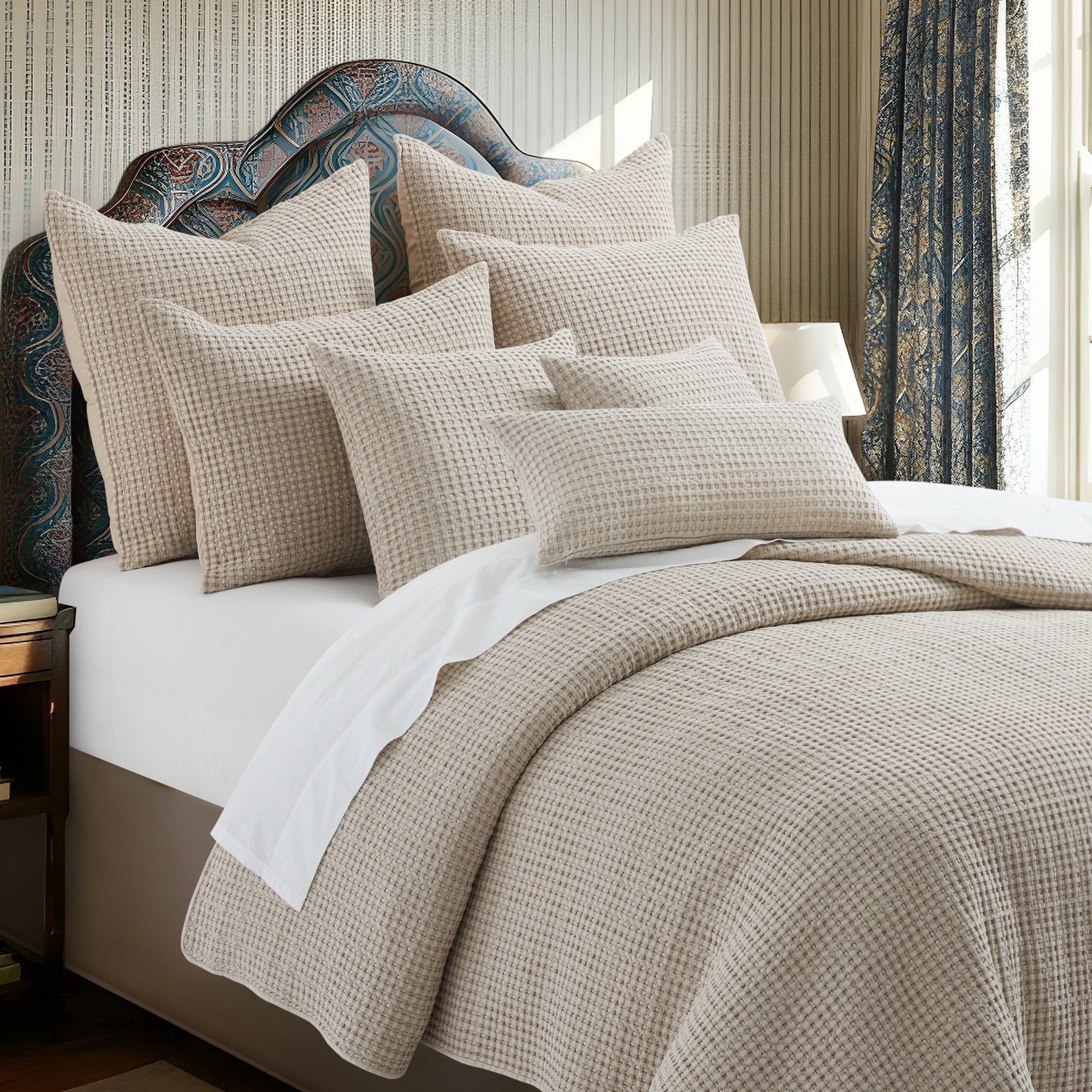 Mills Waffle Quilt Set
