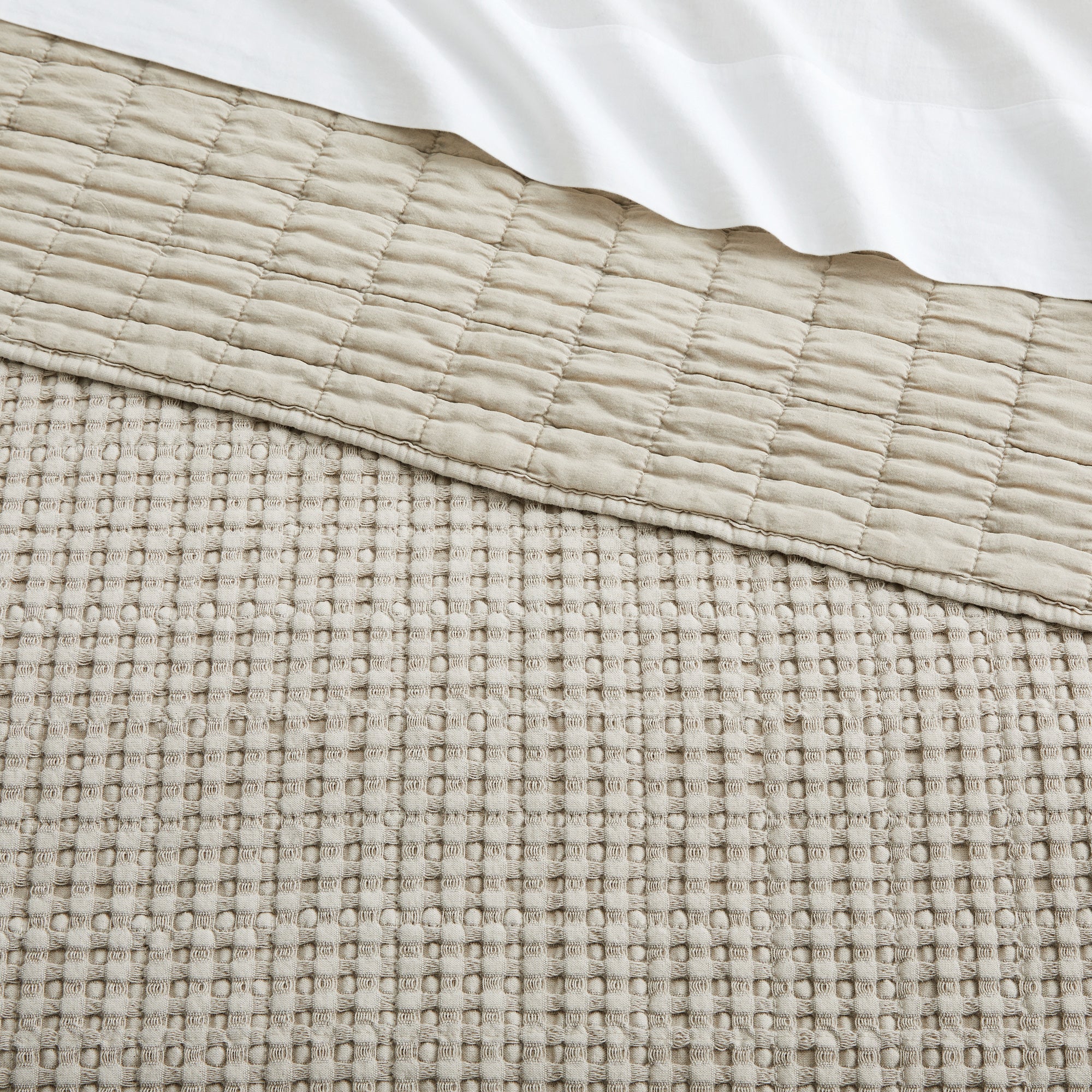 Mills Waffle Quilt Set