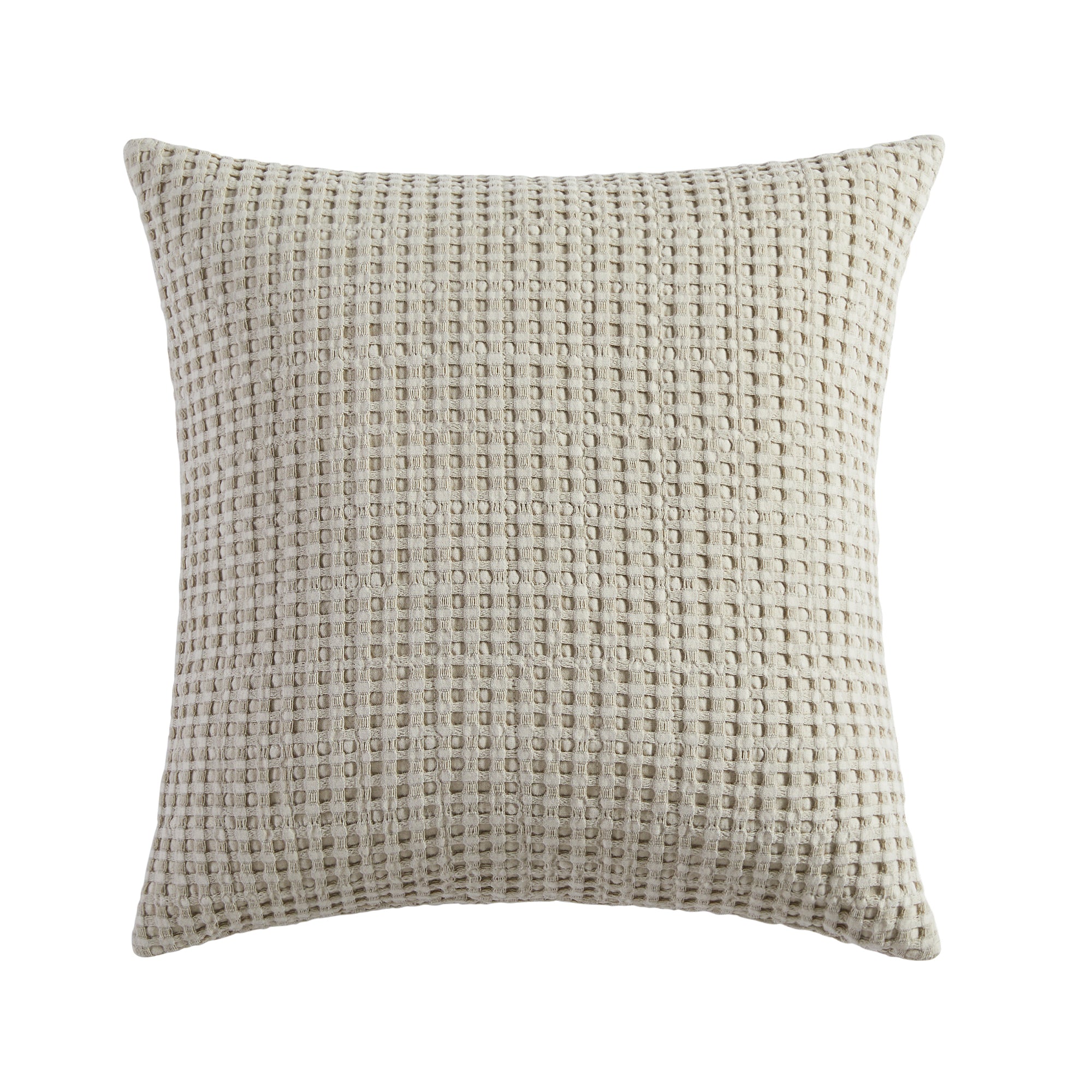 Mills Waffle Square Pillow