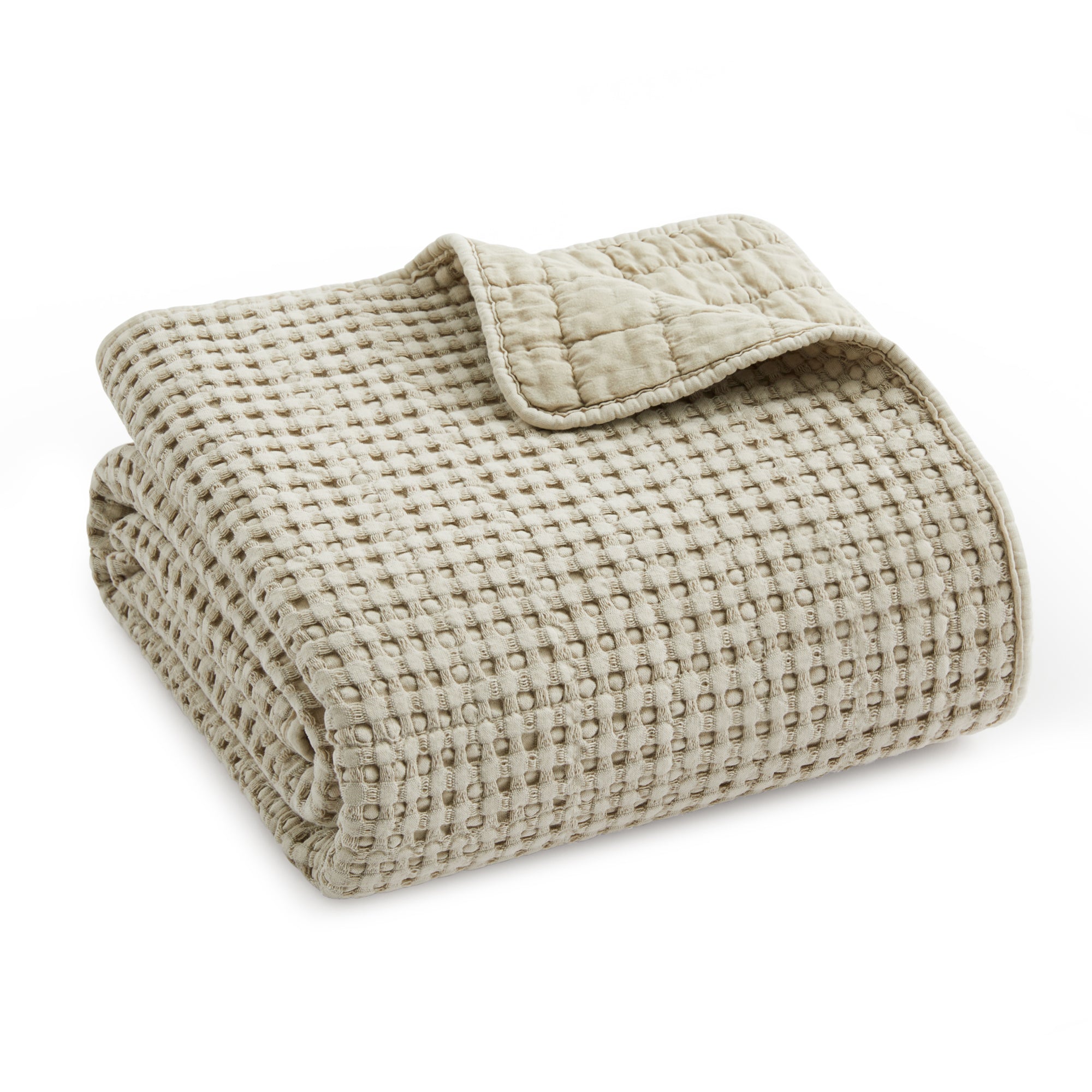 Mills Waffle Quilted Throw