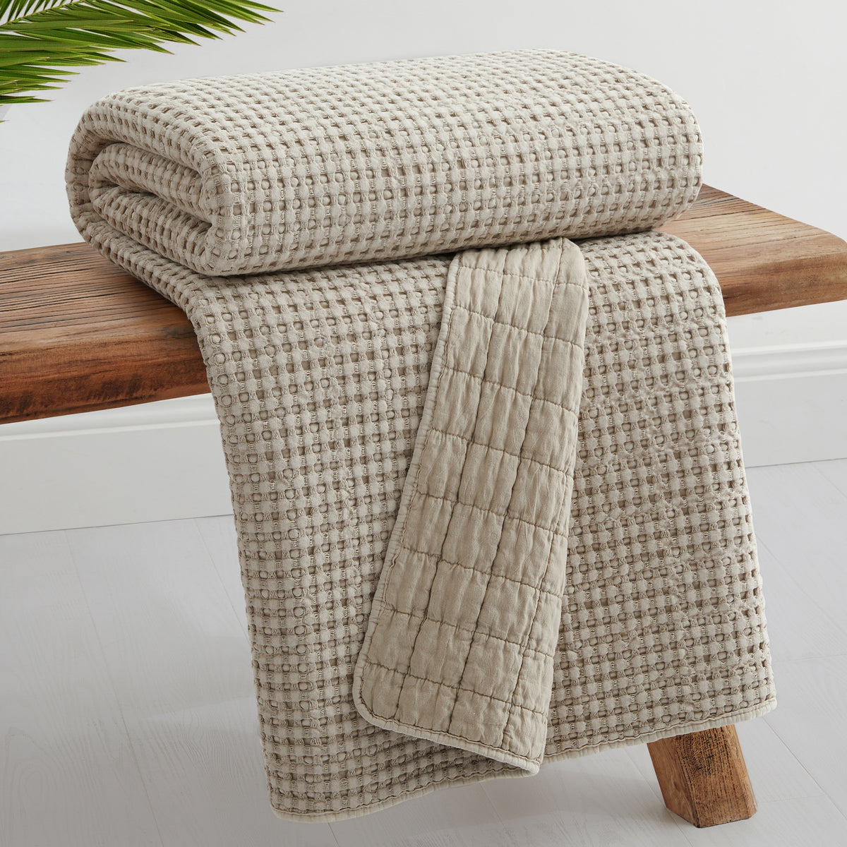 Mills Waffle Quilted Throw