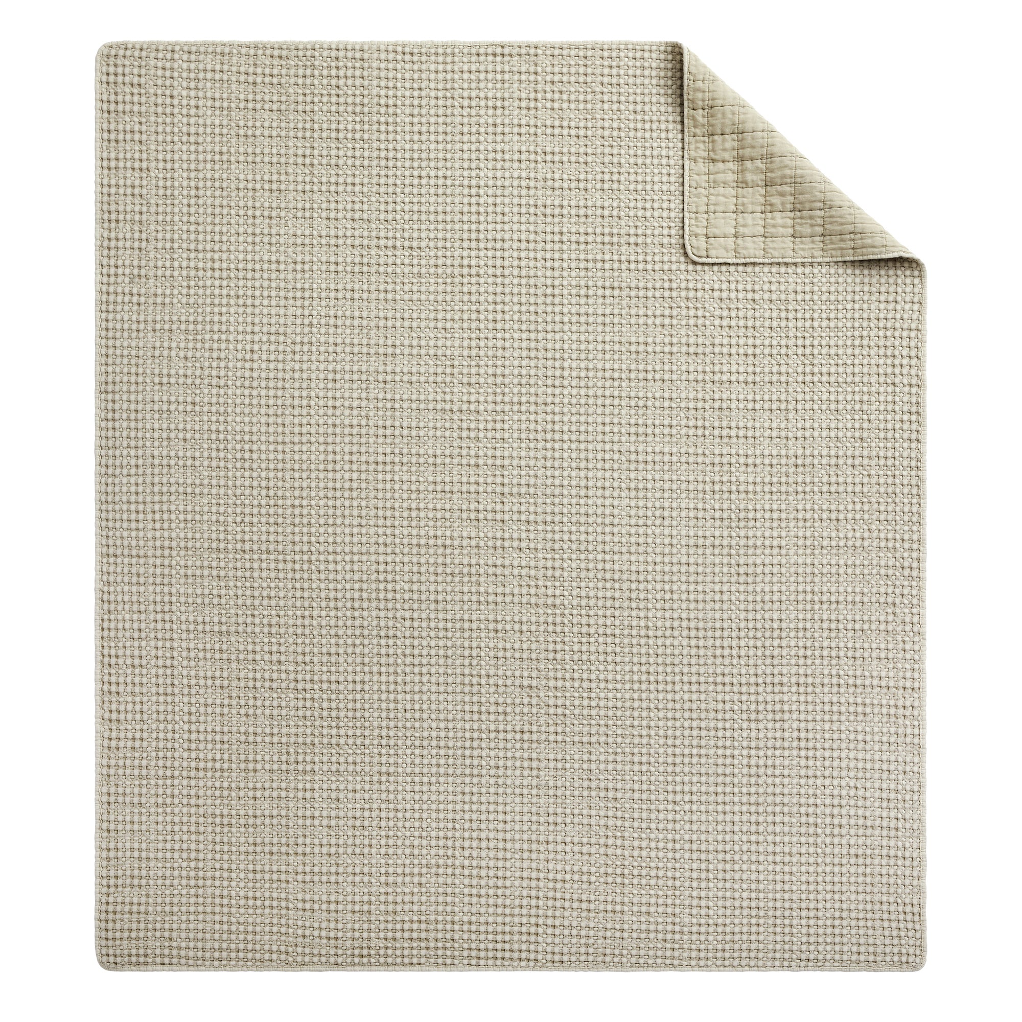 Mills Waffle Quilted Throw