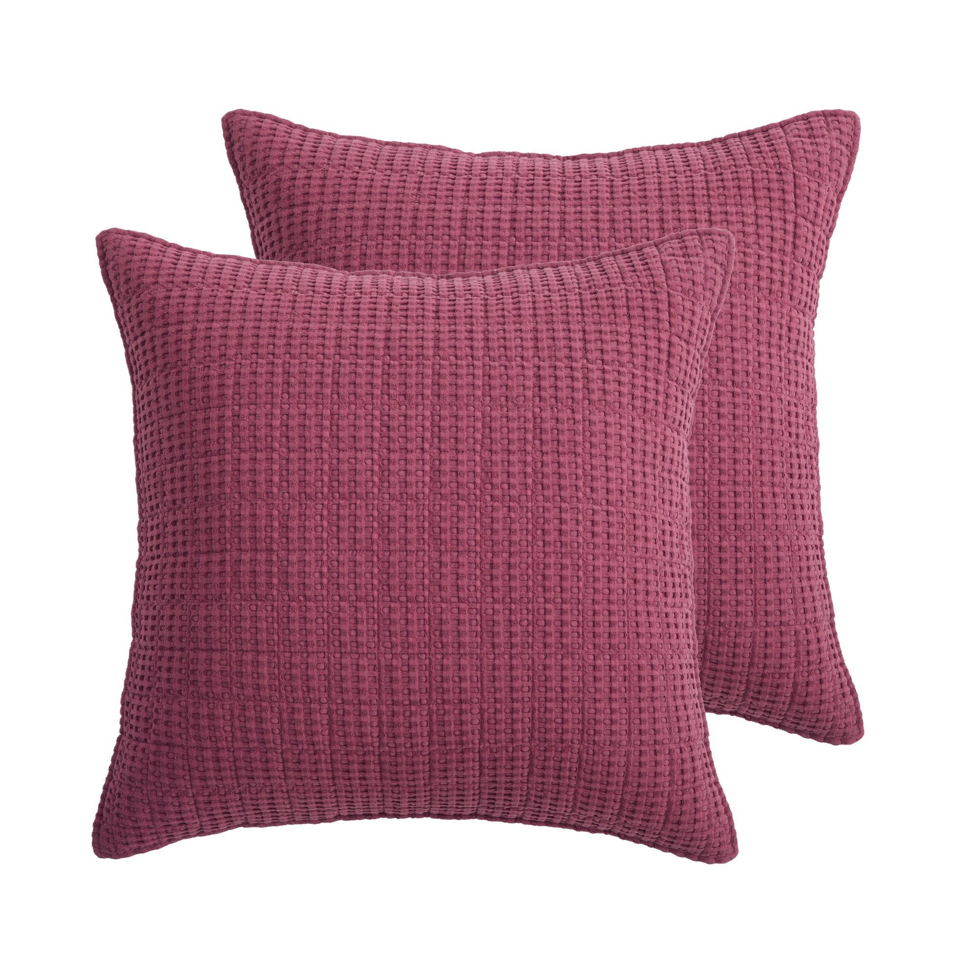 Mills Waffle Euro Sham Set of 2