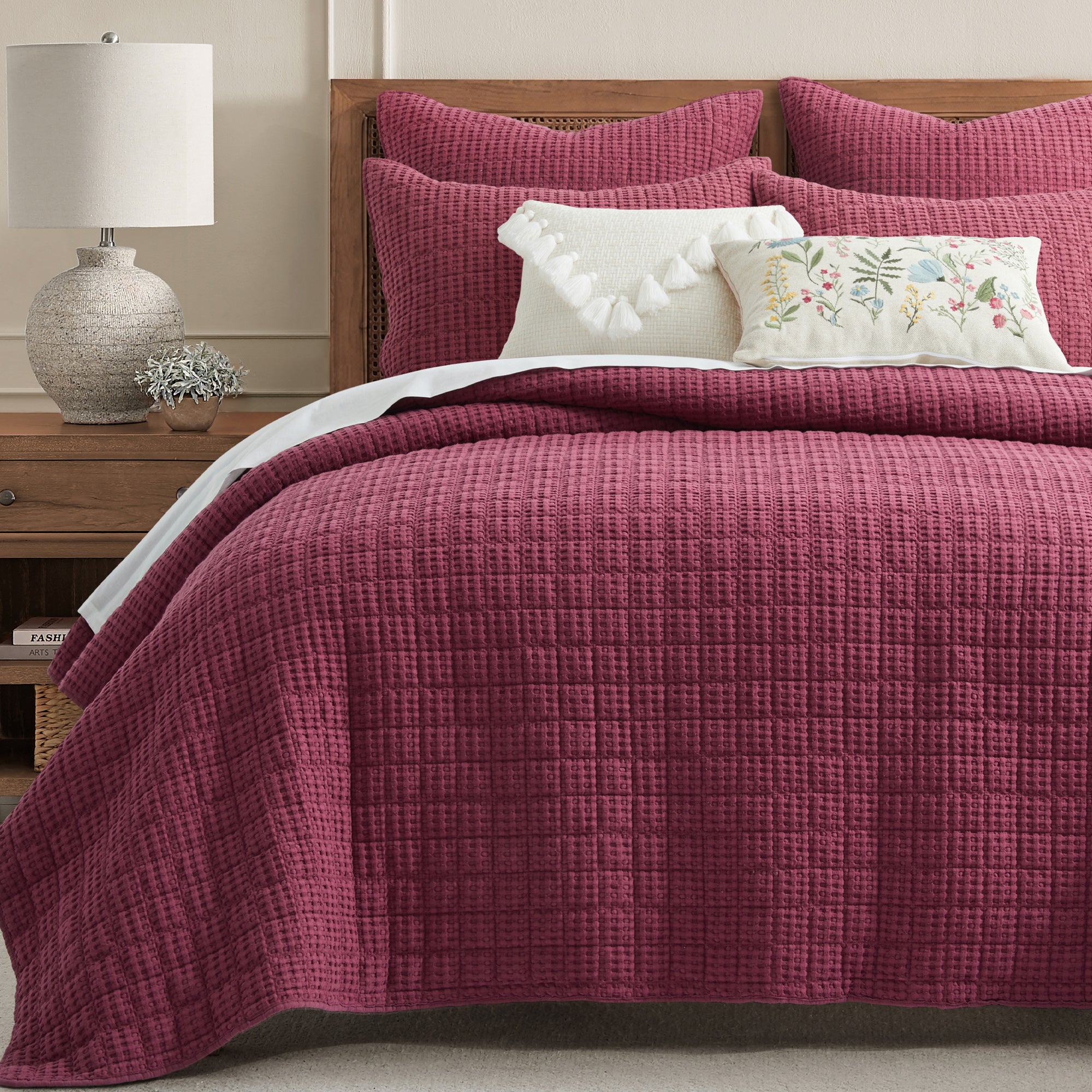Mills Waffle Euro Sham Set of 2