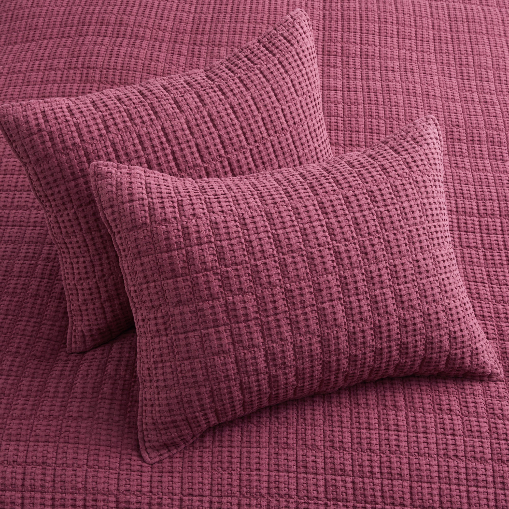 Mills Waffle Quilt Set